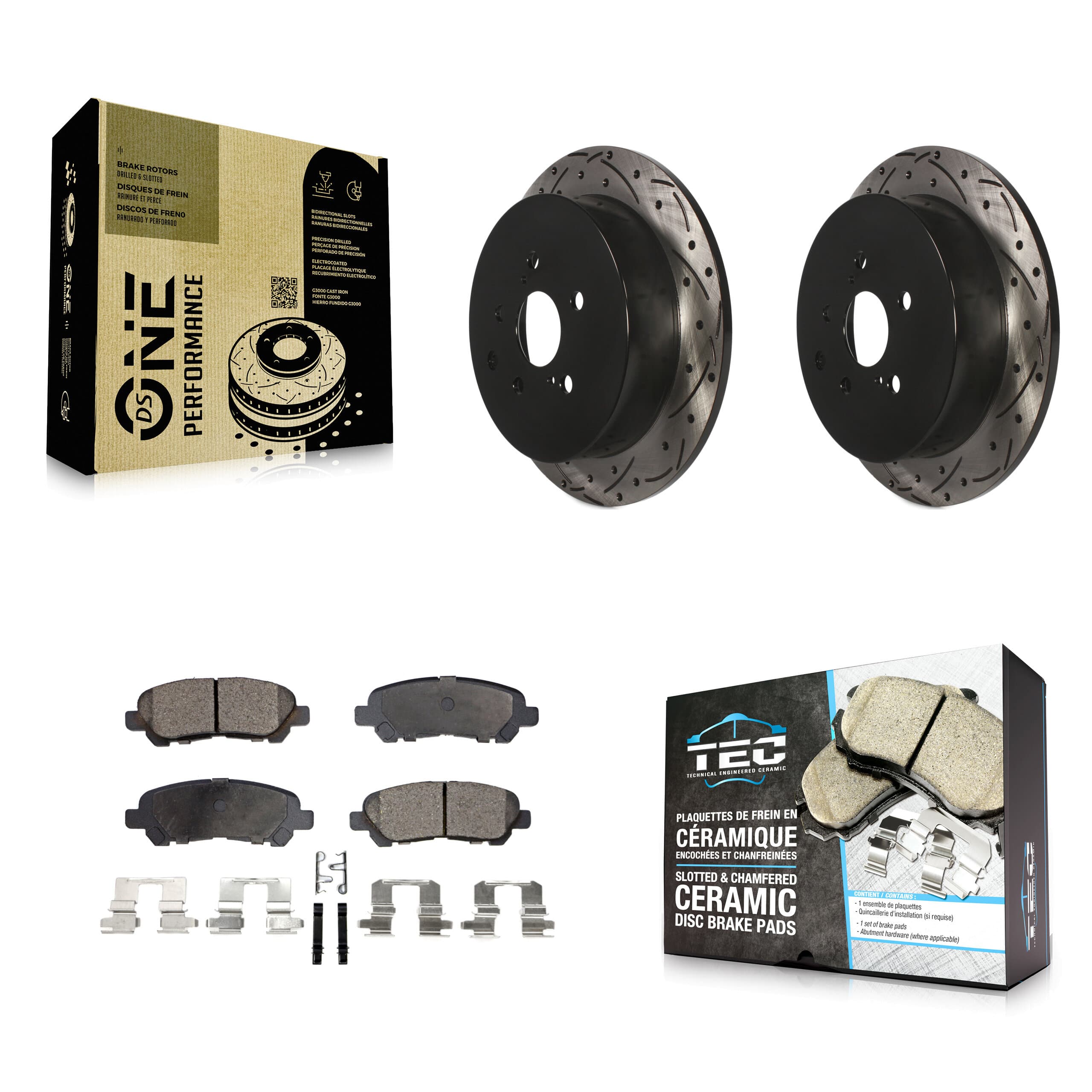 Transit Auto - KDT-101188 - Rear Disc Brake Kits image 1