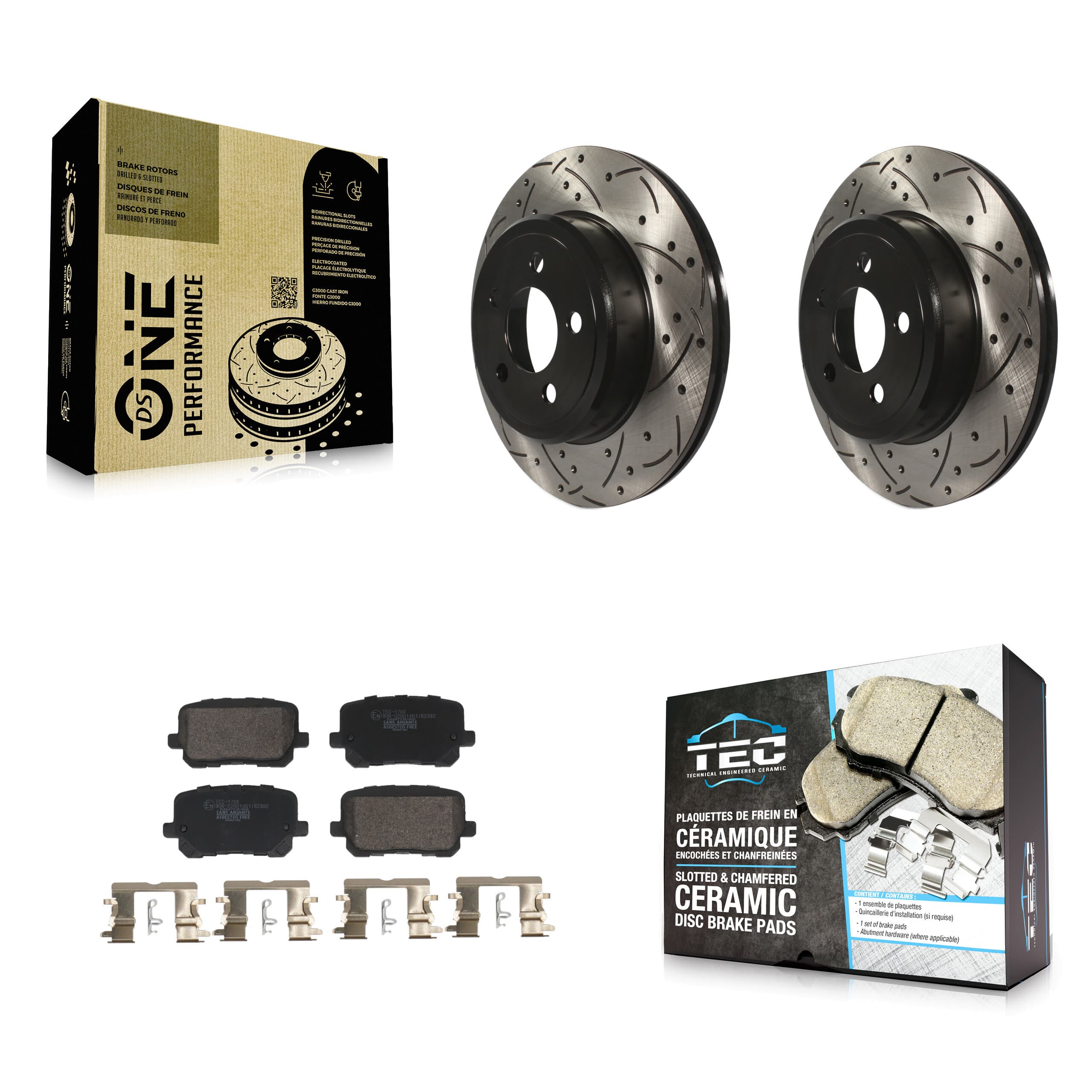 Transit Auto - KDT-101222 - Rear Disc Brake Kits image 1