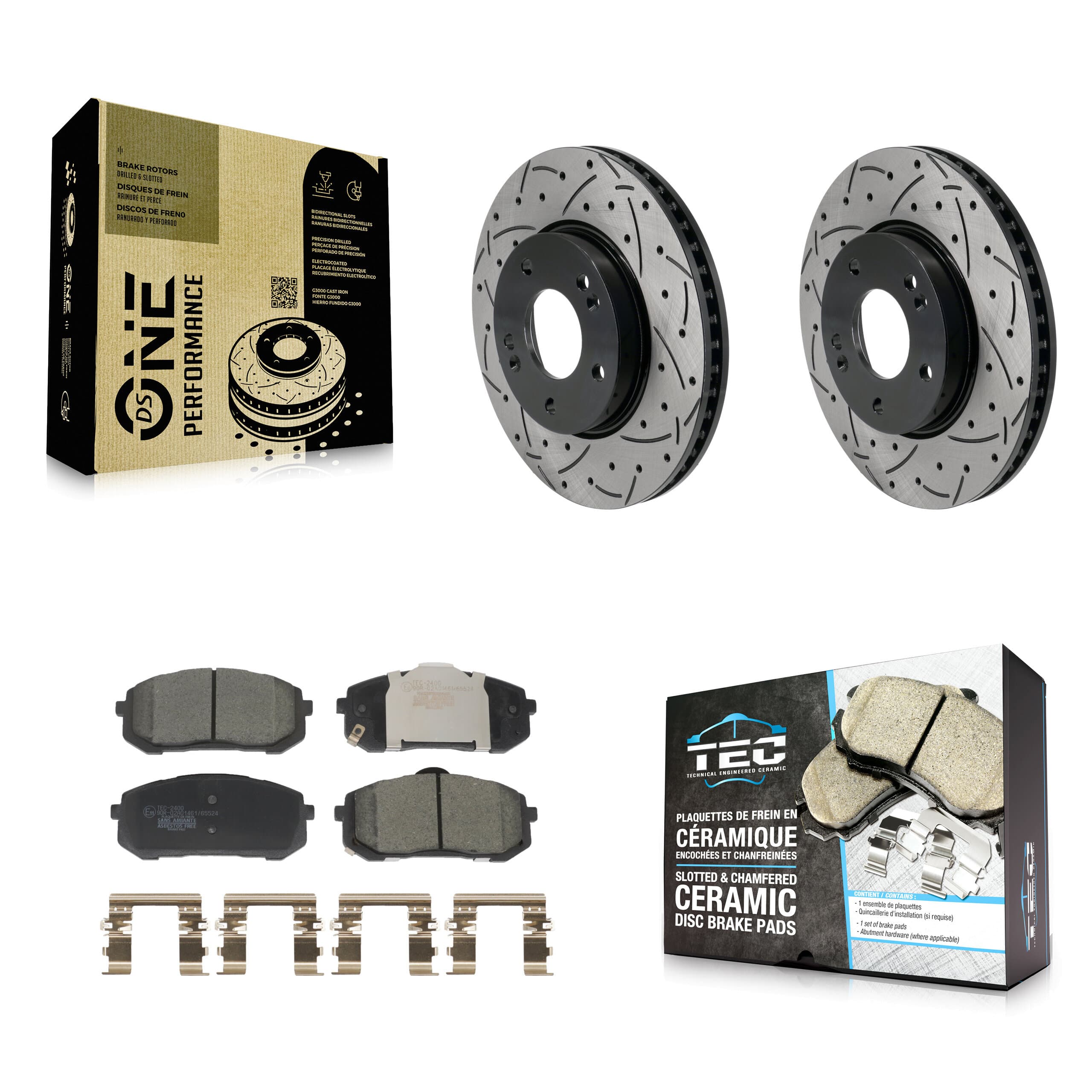Transit Auto - KDT-101244 - Front Disc Brake Kits image 1