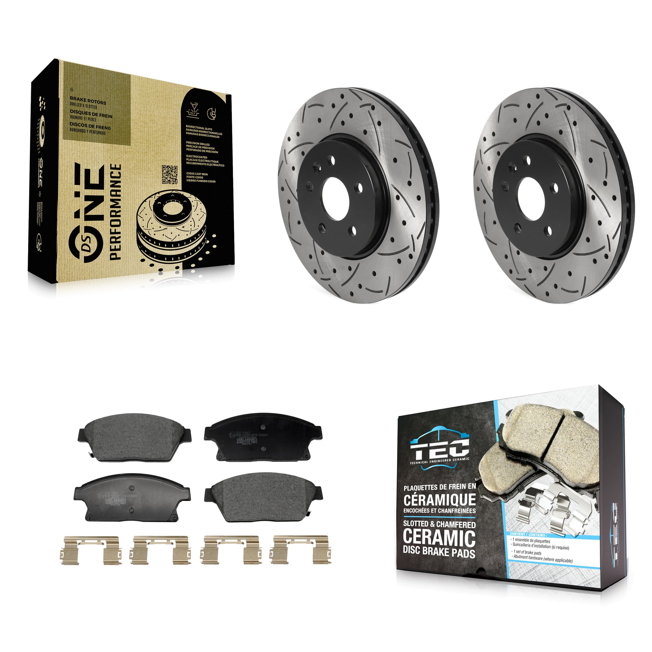 Transit Auto - KDT-101248 - Front Disc Brake Kits image 1