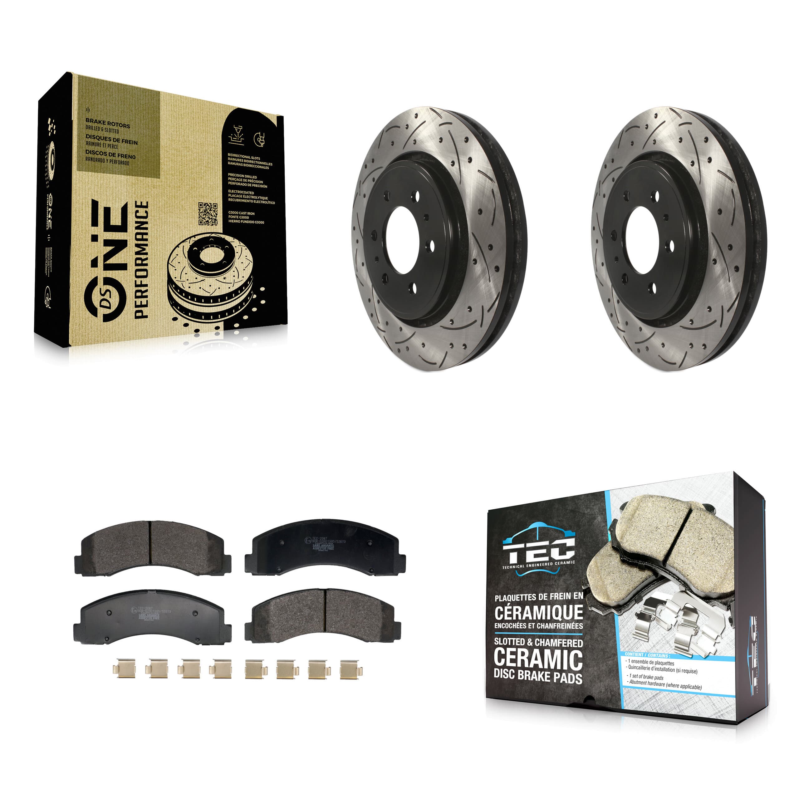 Transit Auto - KDT-101249 - Front Disc Brake Kits image 1