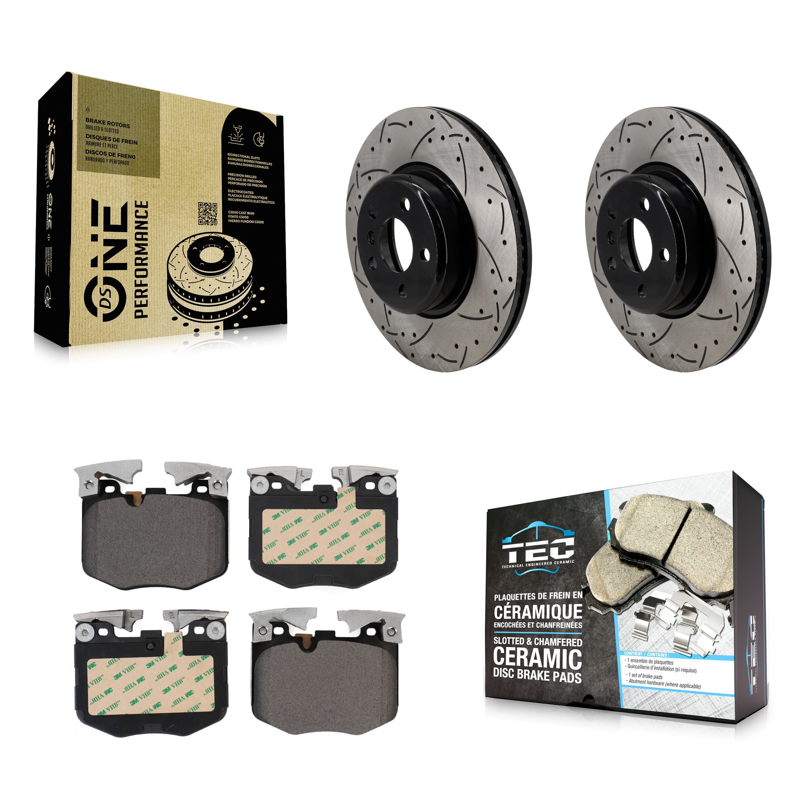 Transit Auto - KDT-101255 - Front Disc Brake Kits image 1