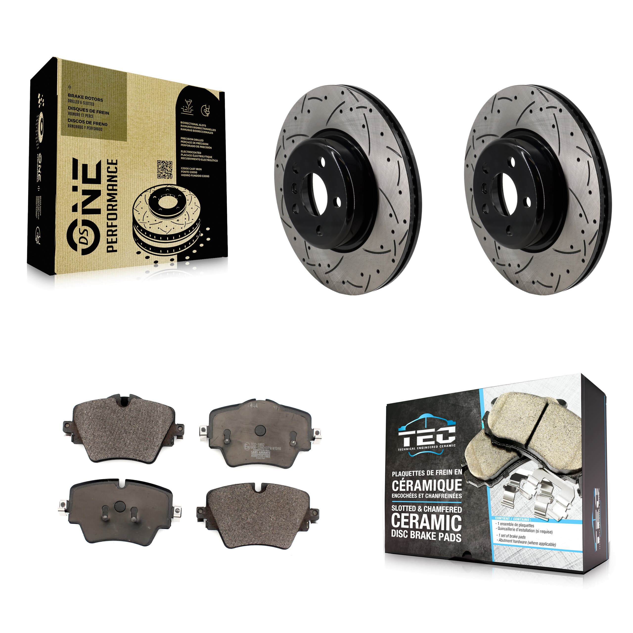 Transit Auto - KDT-101256 - Front Disc Brake Kits image 1