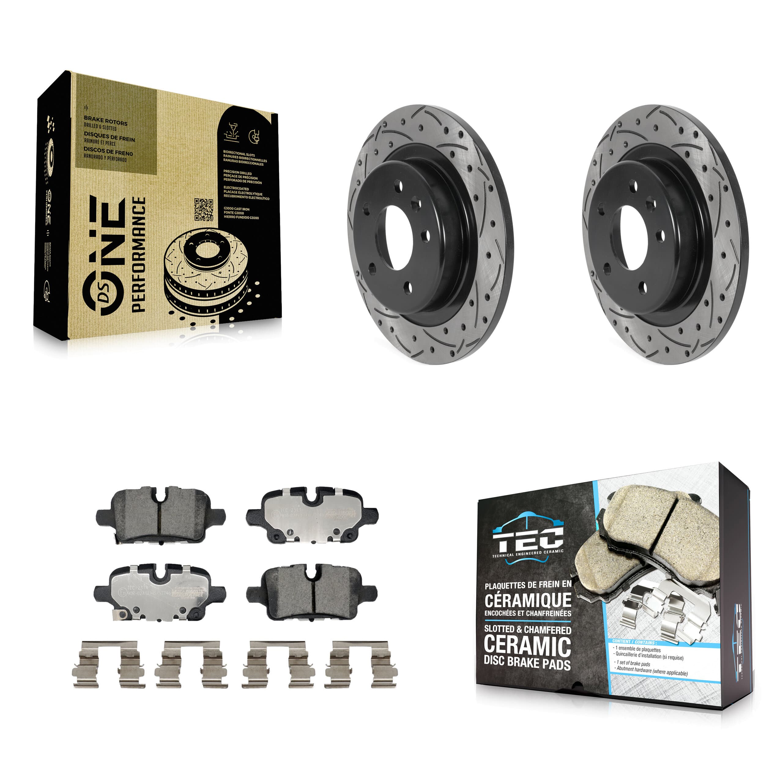 Transit Auto - KDT-101266 - Rear Disc Brake Kits image 1
