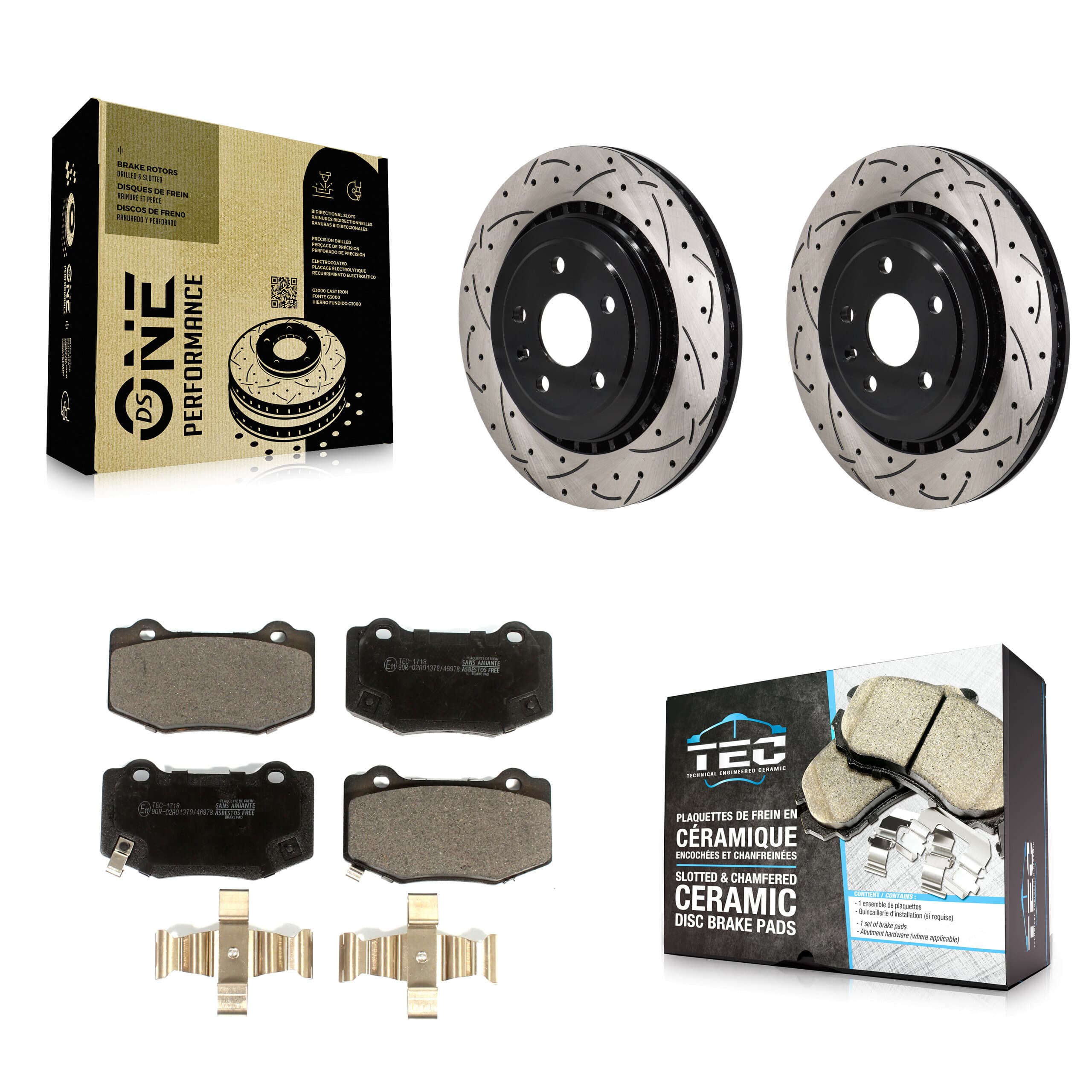 Transit Auto - KDT-101267 - Rear Disc Brake Kits image 1