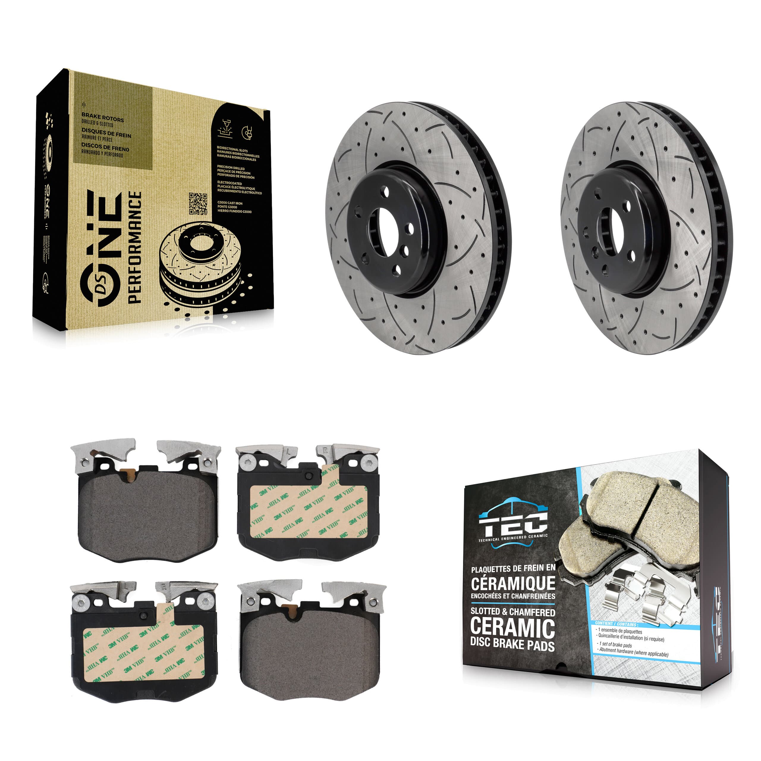 Transit Auto - KDT-101270 - Front Disc Brake Kits image 1