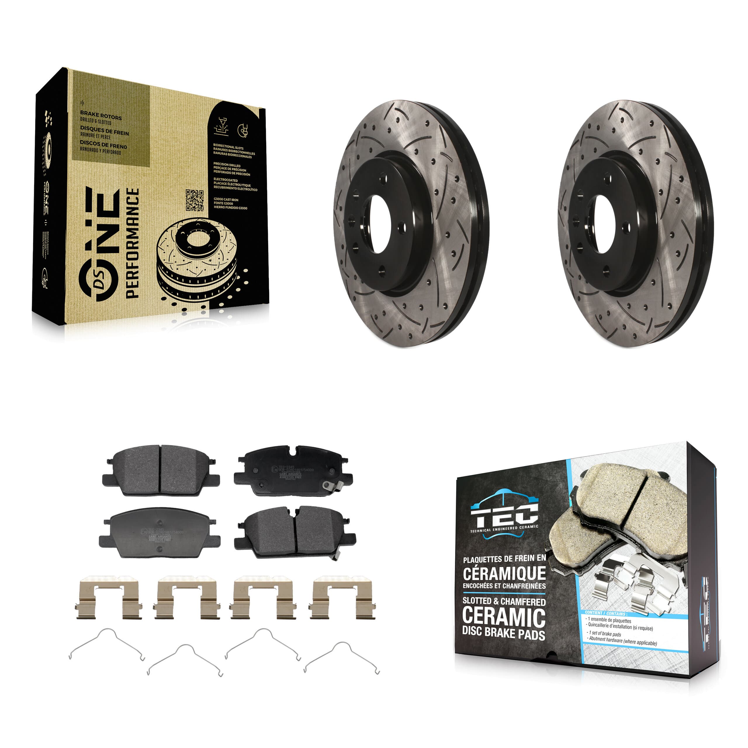 Transit Auto - KDT-101281 - Front Disc Brake Kits image 1