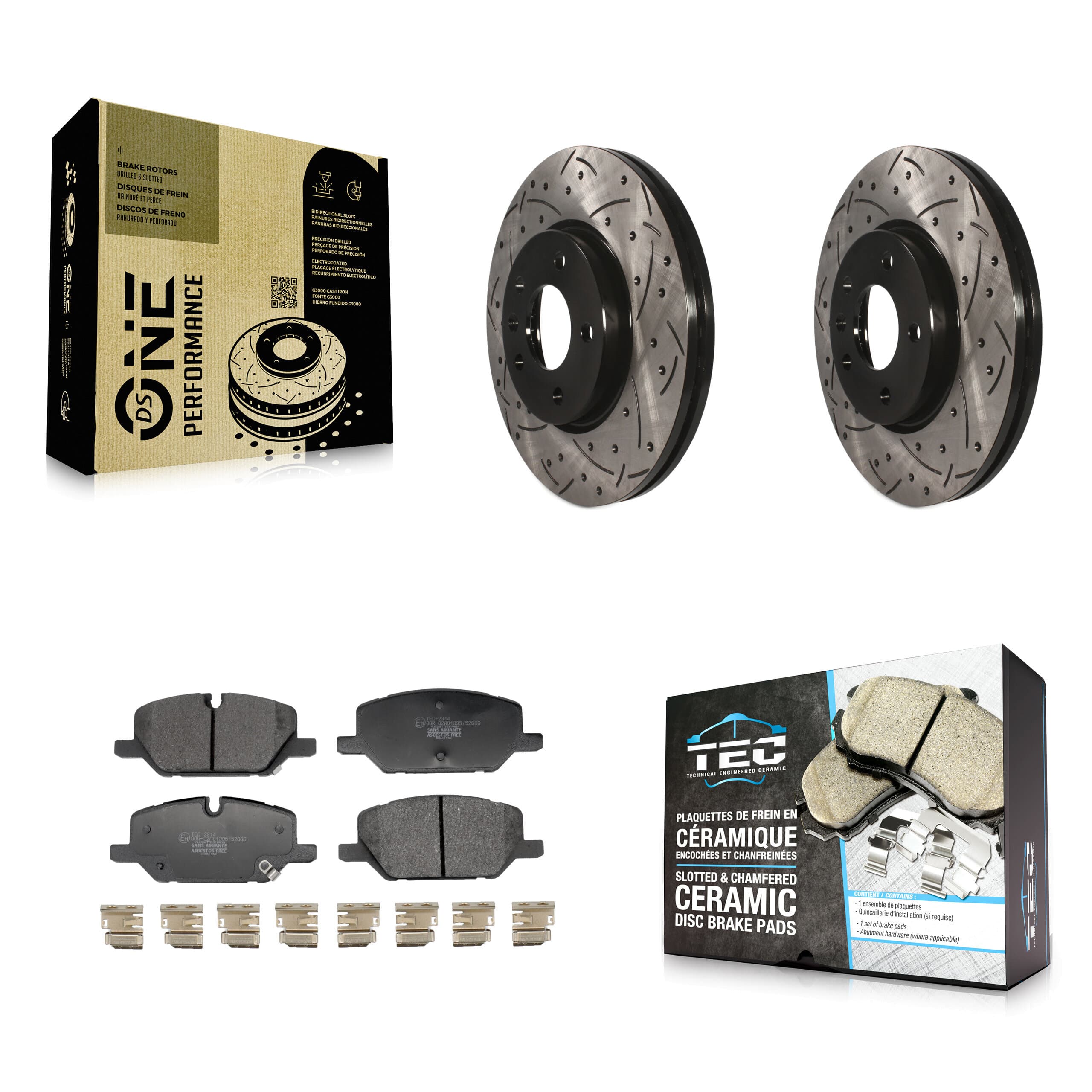 Transit Auto - KDT-101283 - Front Disc Brake Kits image 1
