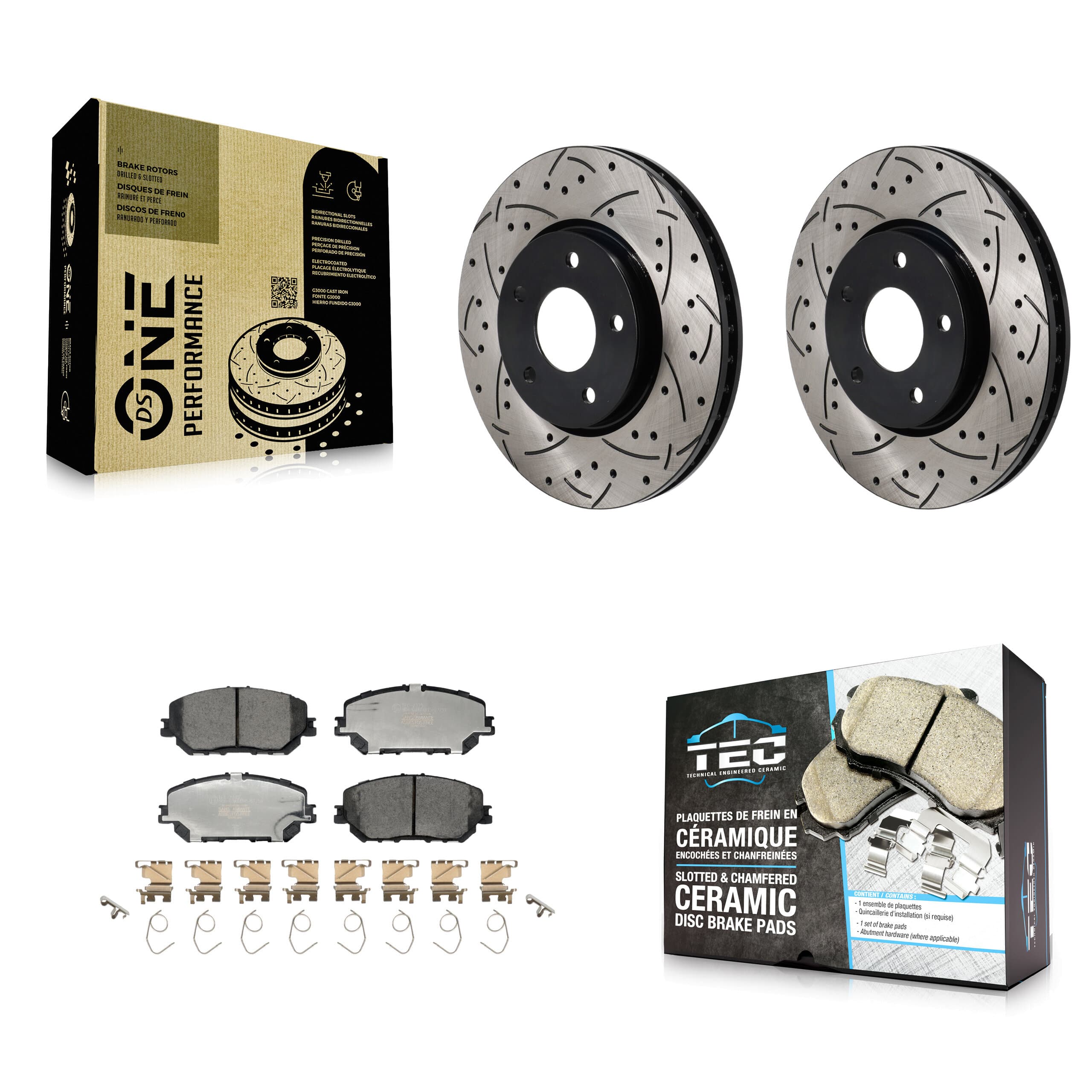 Transit Auto - KDT-101284 - Front Disc Brake Kits image 1