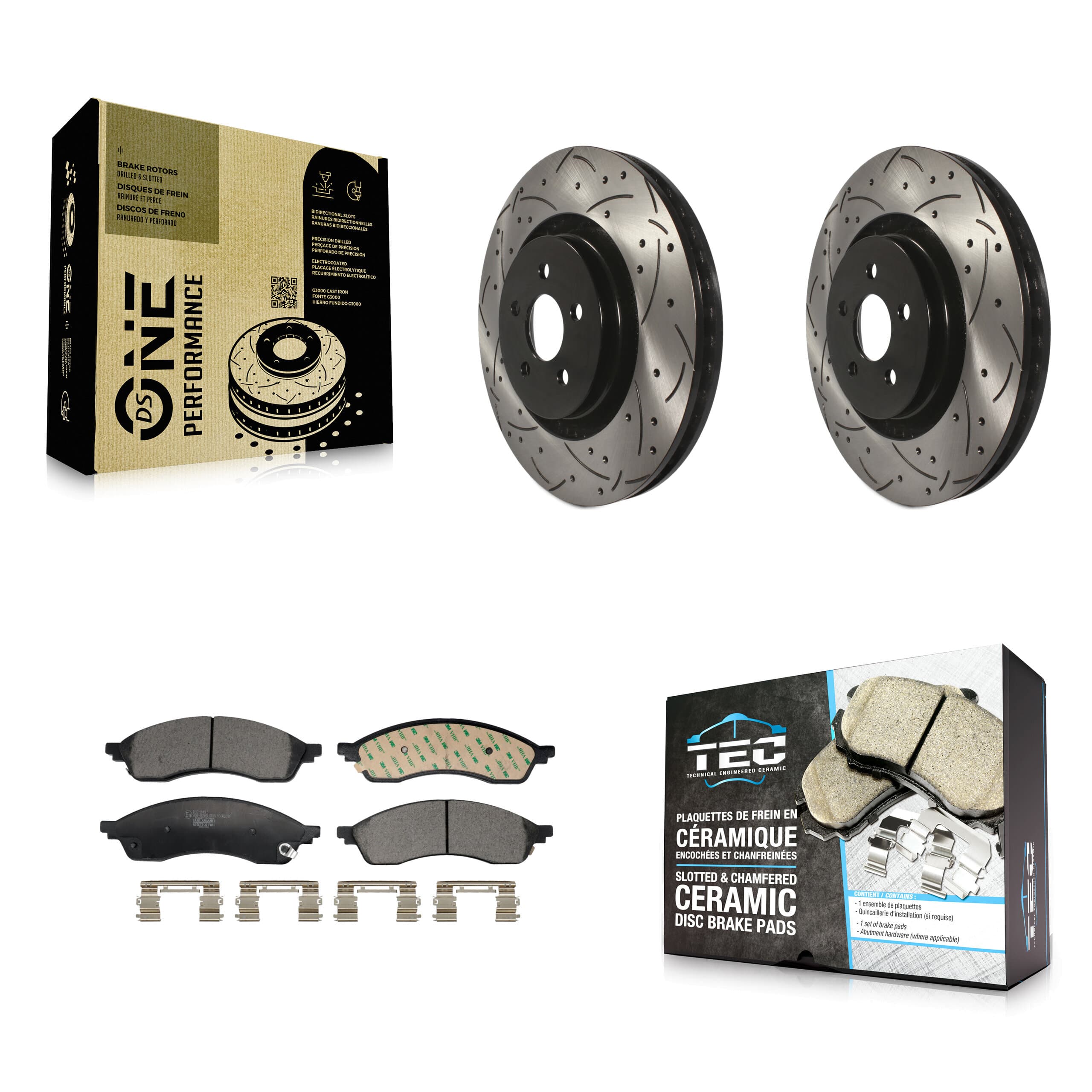 Transit Auto - KDT-101289 - Front Disc Brake Kits image 1