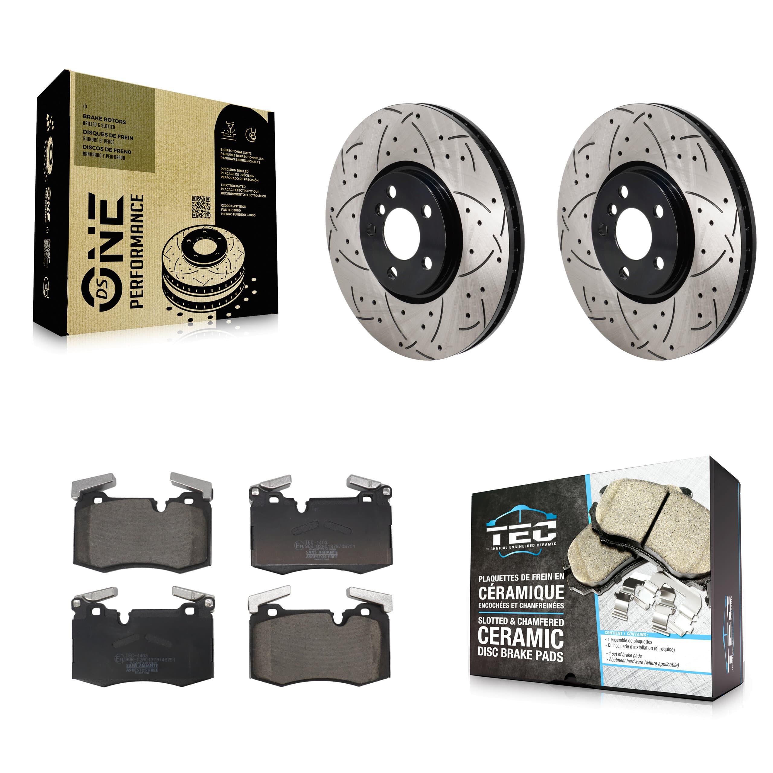 Transit Auto - KDT-101295 - Front Disc Brake Kits image 1