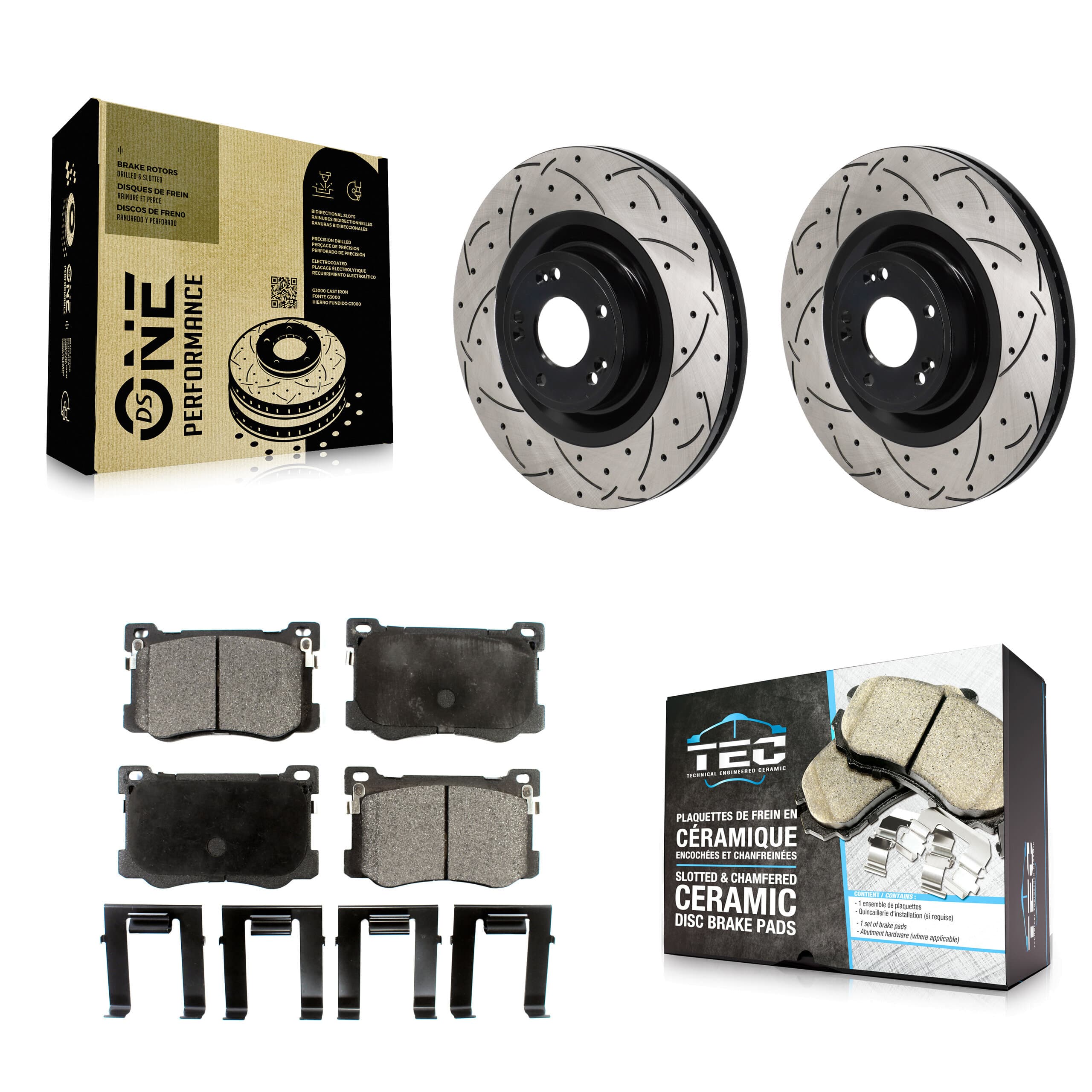 Transit Auto - KDT-101319 - Front Disc Brake Kits image 1