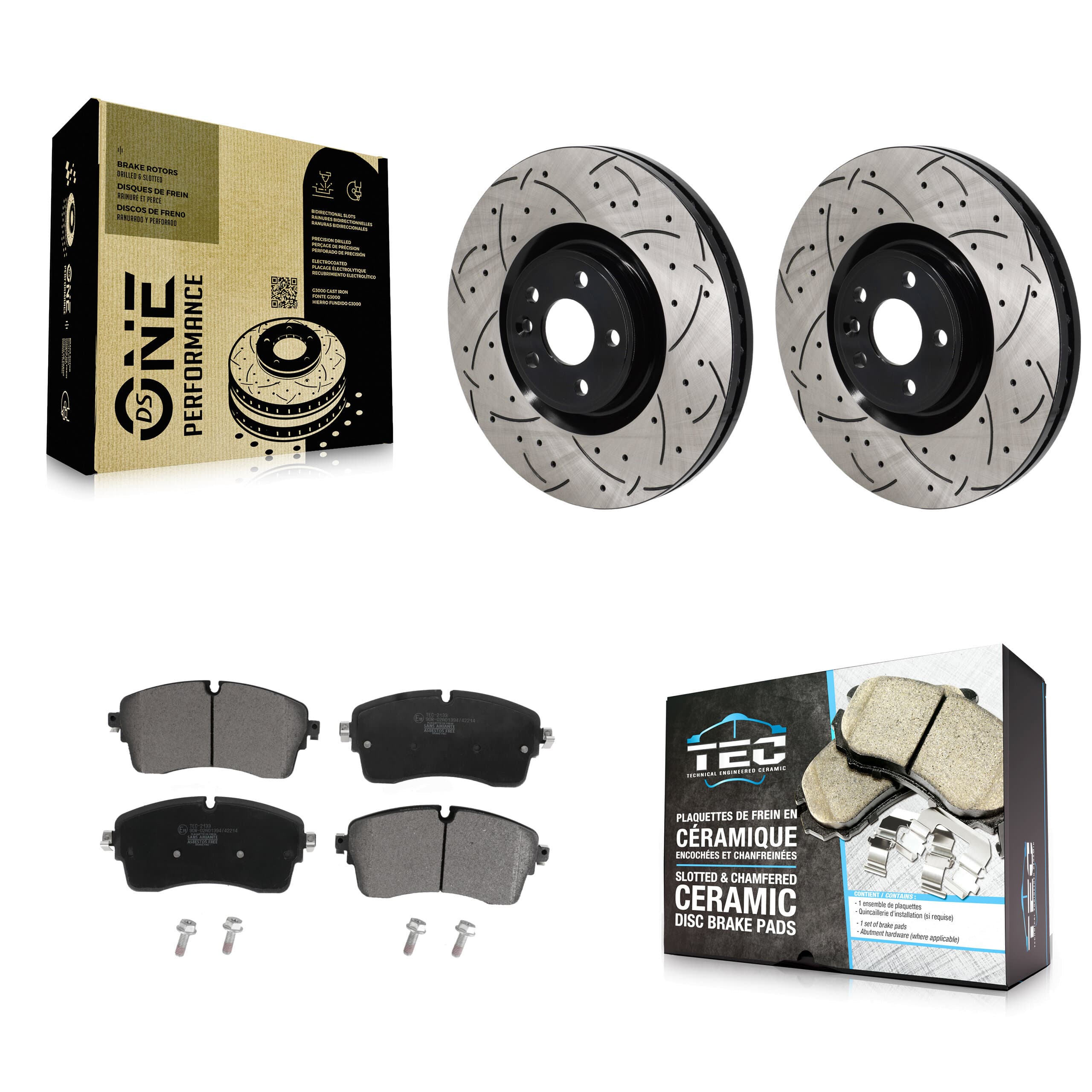 Transit Auto - KDT-101322 - Front Disc Brake Kits image 1