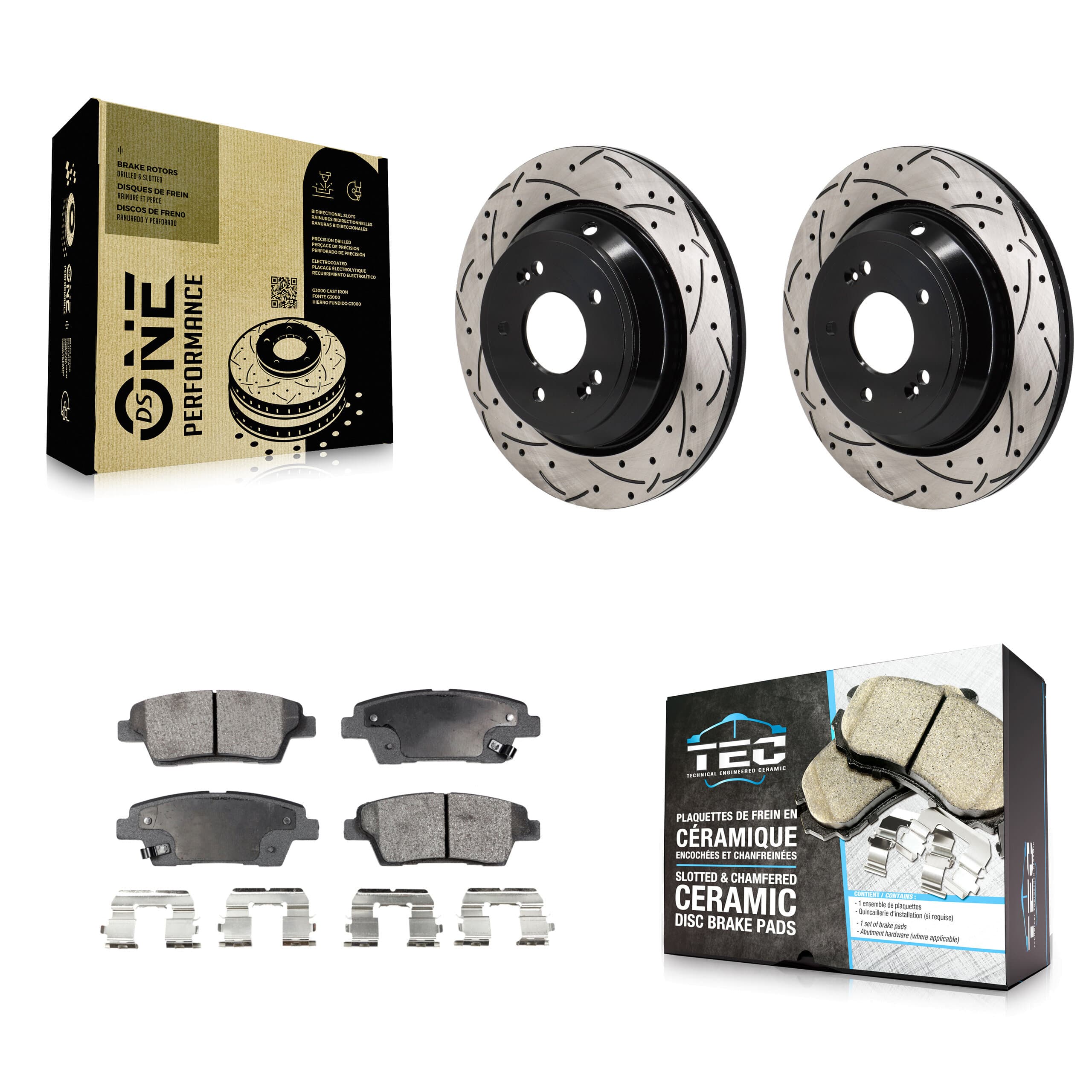 Transit Auto - KDT-101402 - Rear Disc Brake Kits image 1
