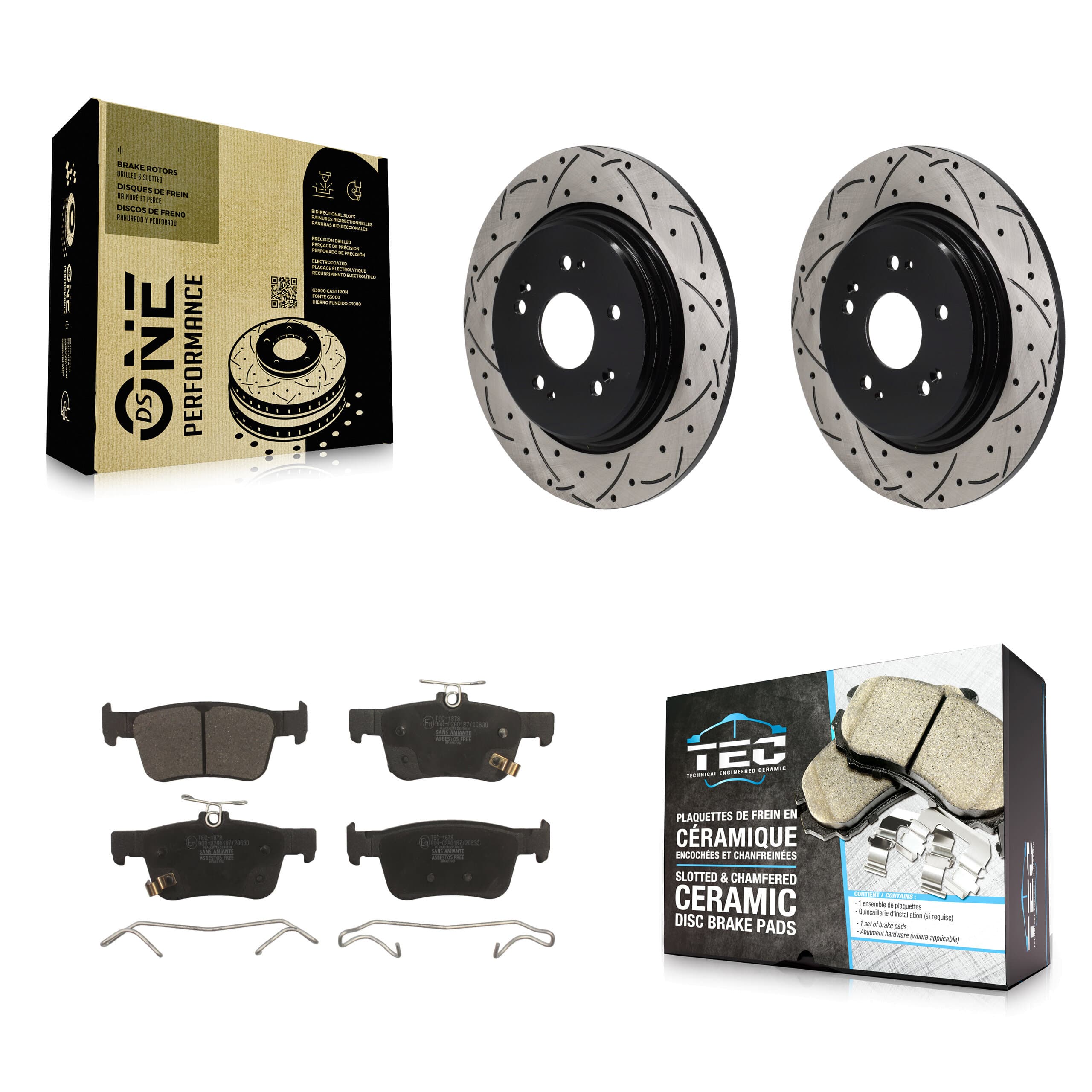 Transit Auto - KDT-101409 - Rear Disc Brake Kits image 1