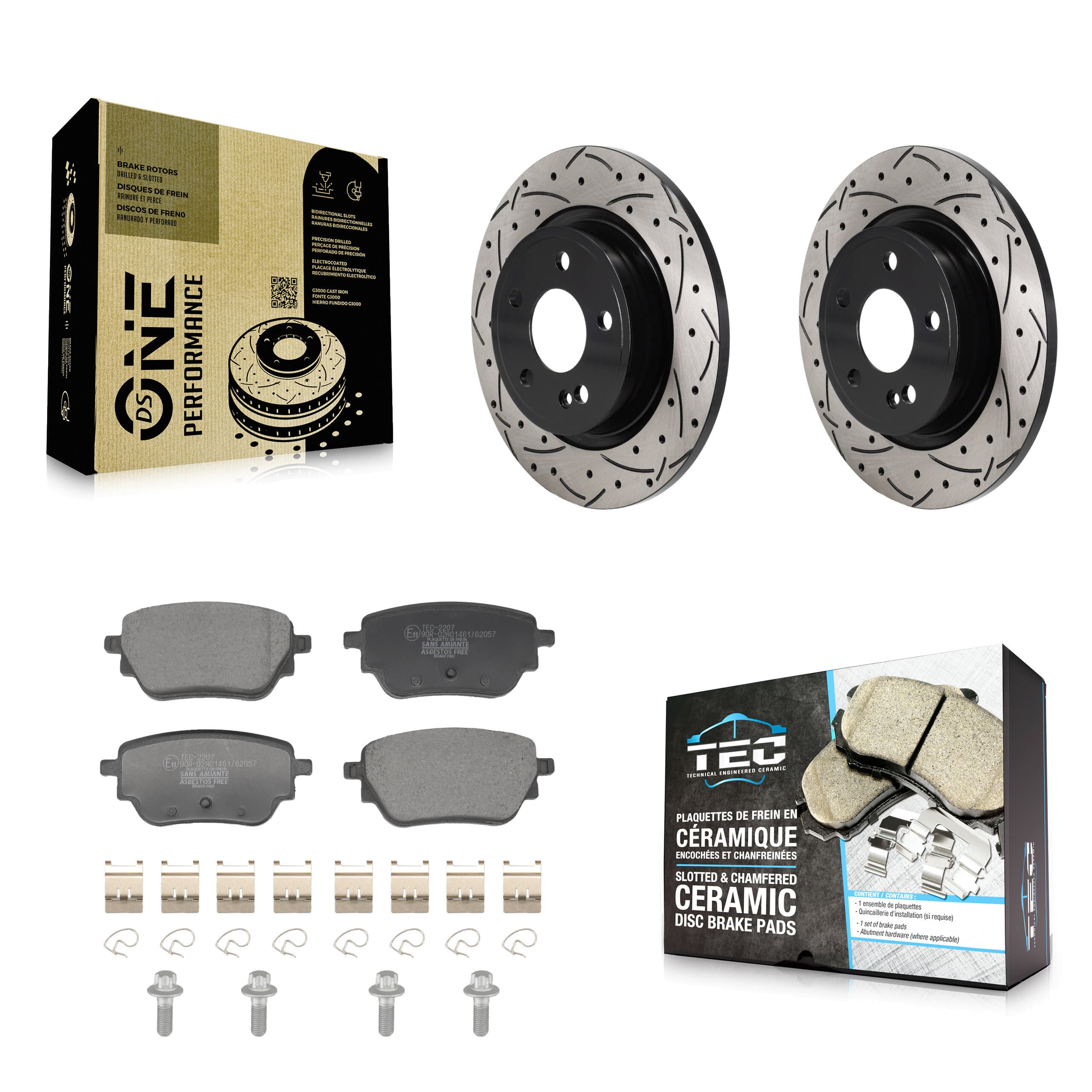 Transit Auto - KDT-101411 - Rear Disc Brake Kits image 1