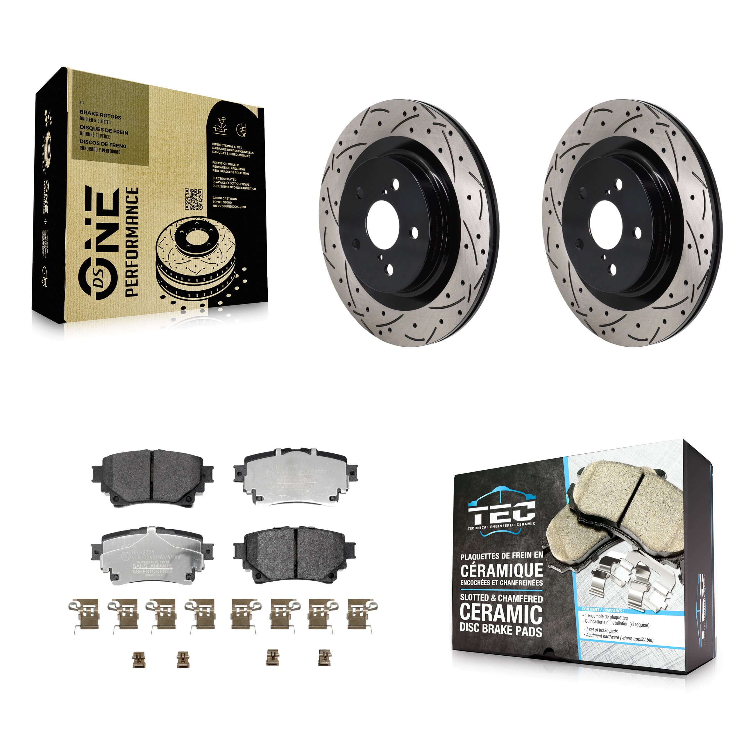 Transit Auto - KDT-101415 - Rear Disc Brake Kits image 1