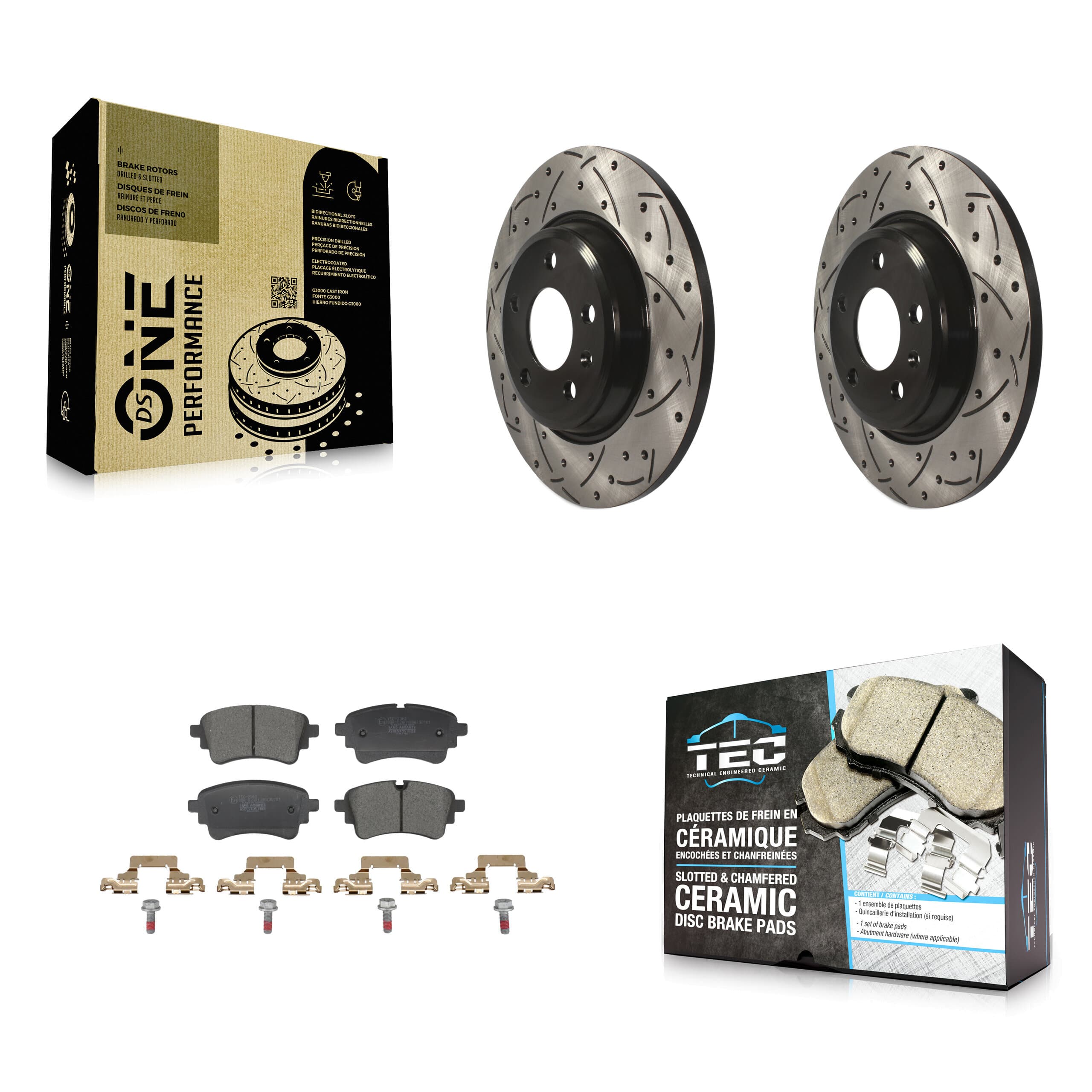 Transit Auto - KDT-101425 - Rear Disc Brake Kits image 1