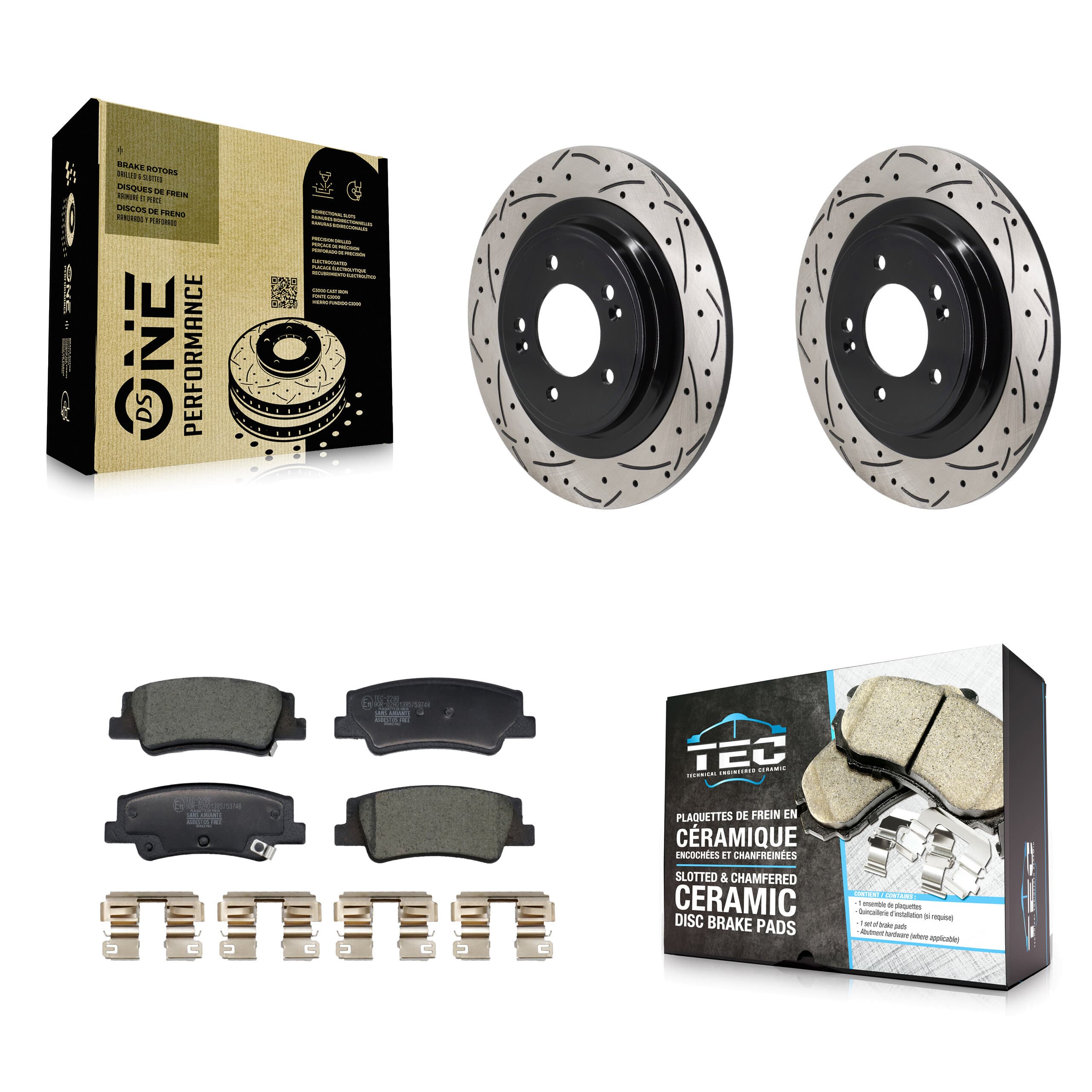 Transit Auto - KDT-101437 - Rear Disc Brake Kits image 1