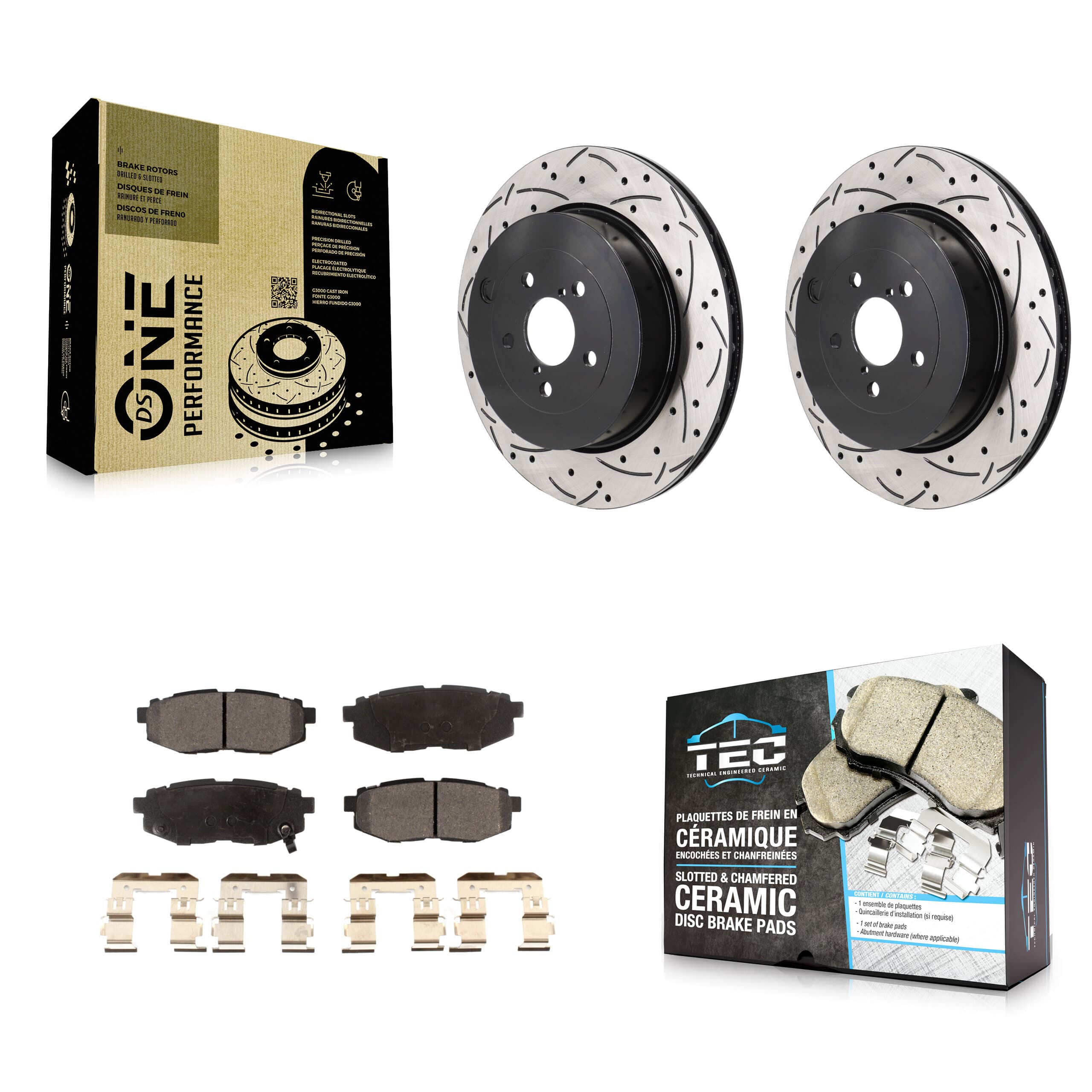 Transit Auto - KDT-101443 - Rear Disc Brake Kits image 1