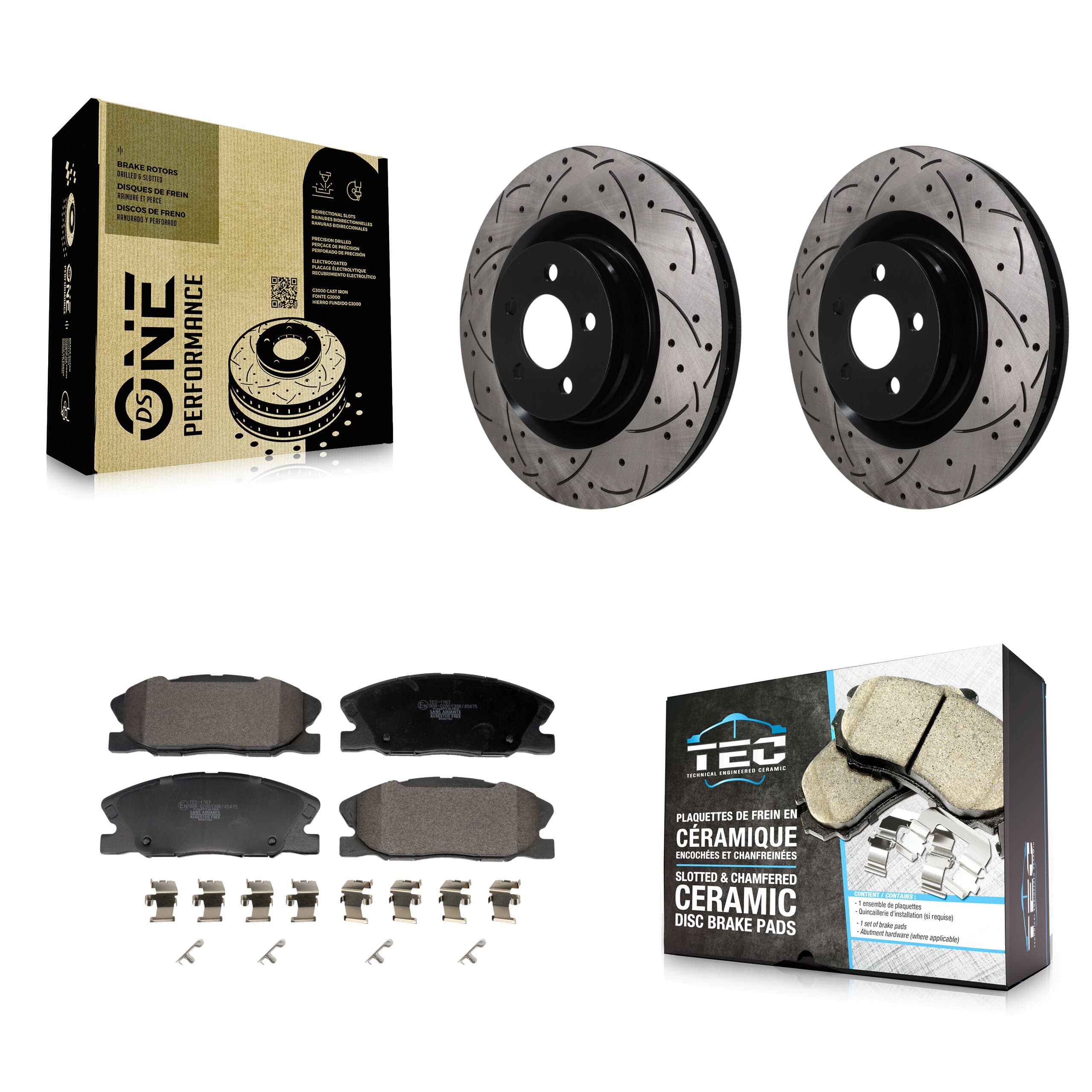 Transit Auto - KDT-101944 - Front Disc Brake Kits image 1