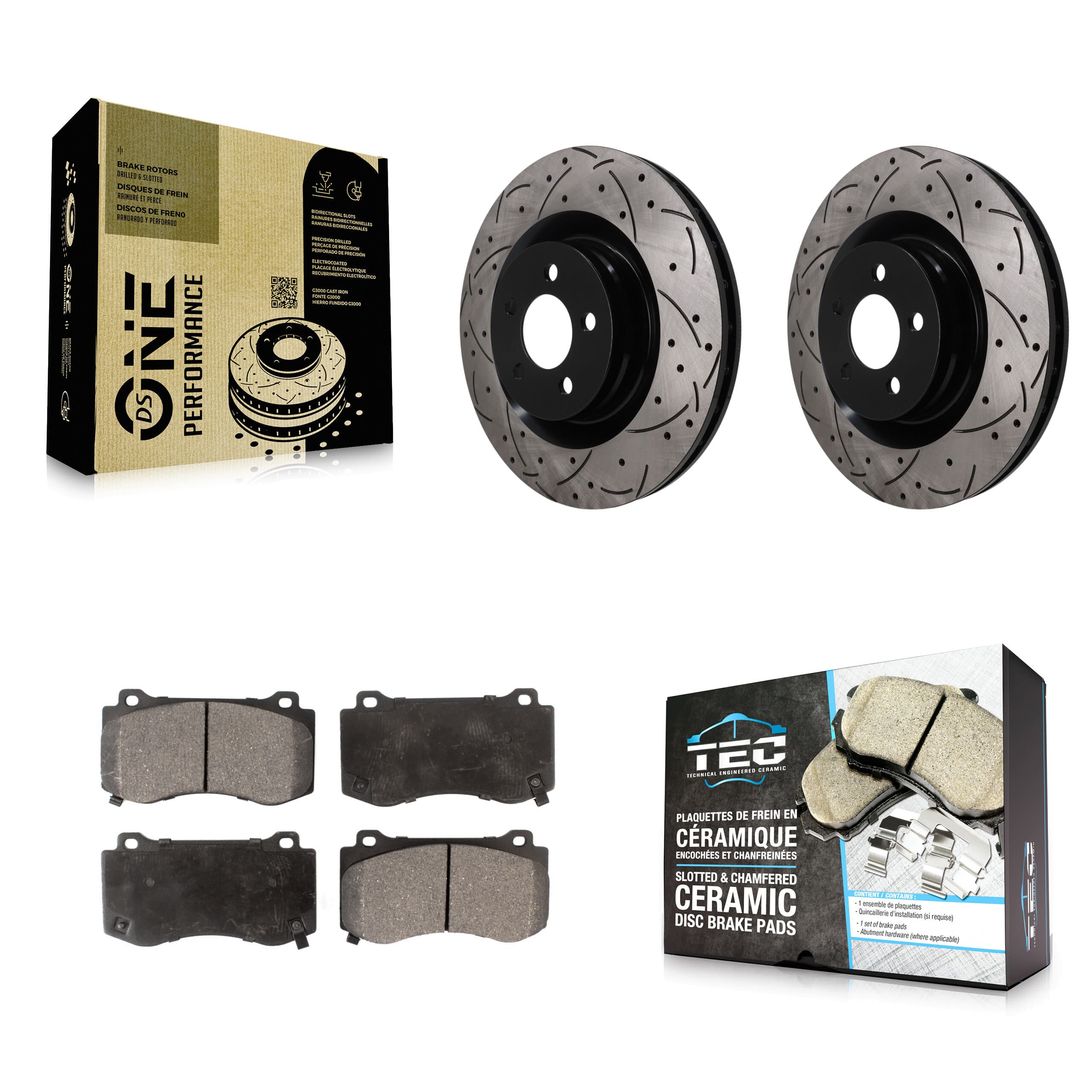 Transit Auto - KDT-101945 - Front Disc Brake Kits image 1