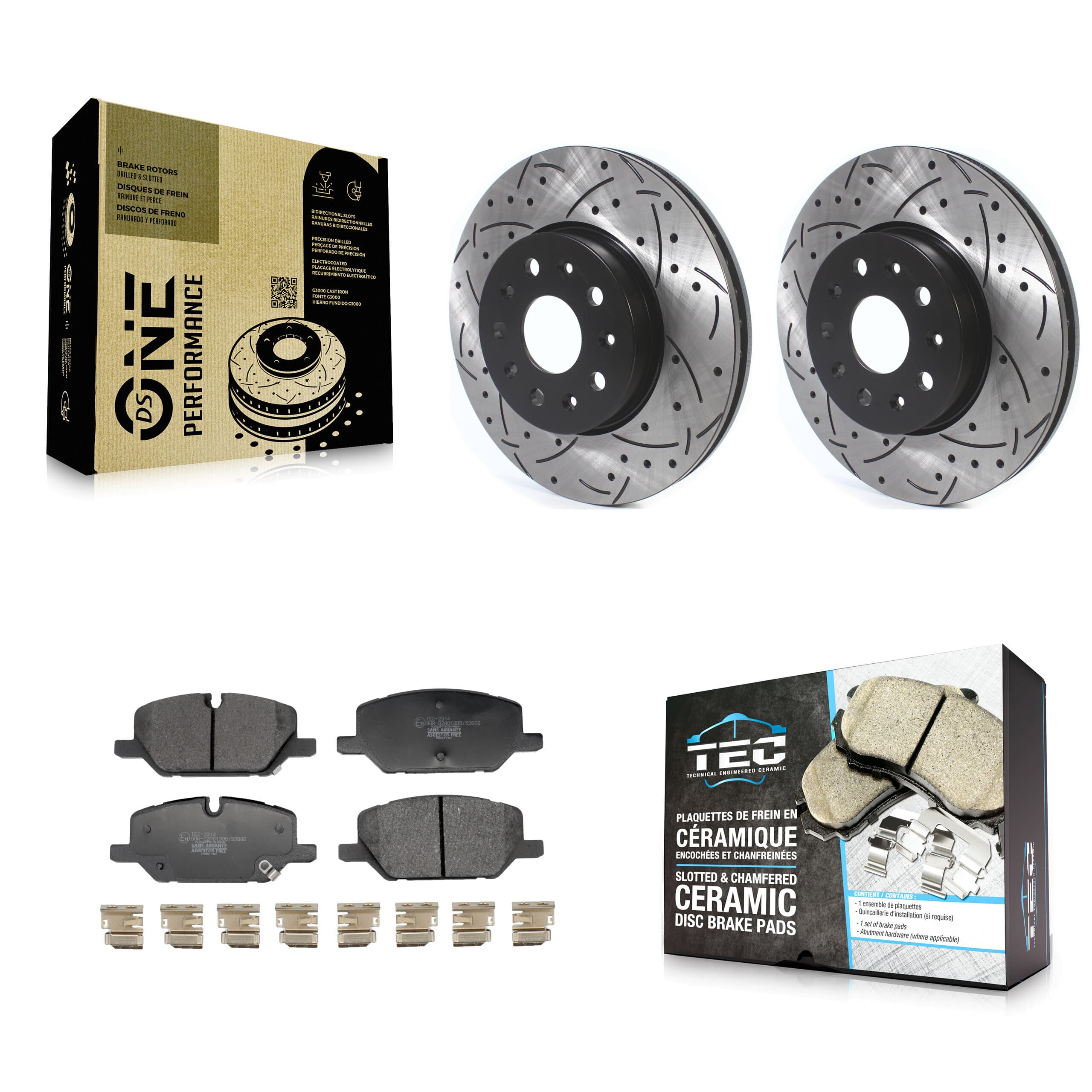 Transit Auto - KDT-101955 - Front Disc Brake Kits image 1