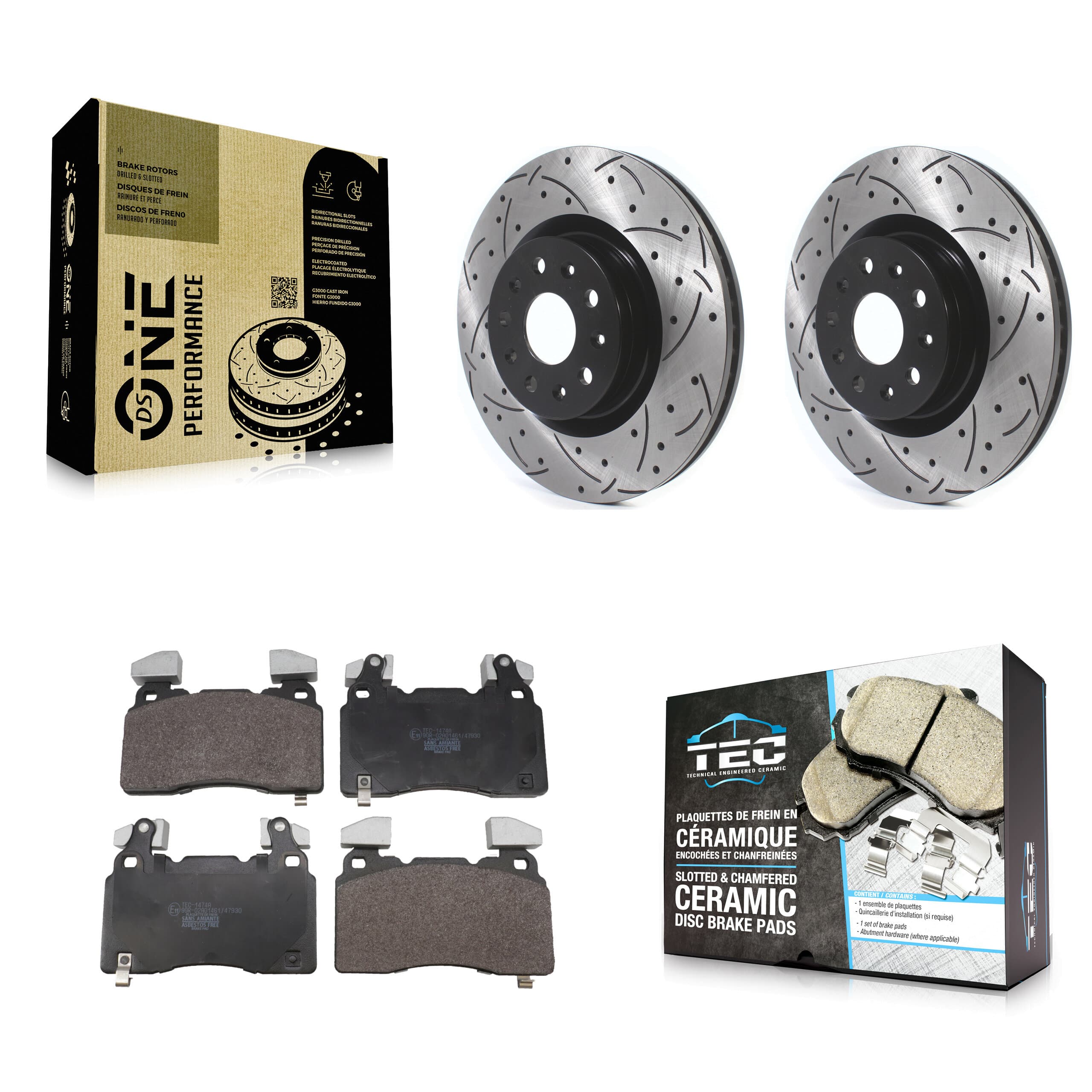 Transit Auto - KDT-101956 - Front Disc Brake Kits image 1