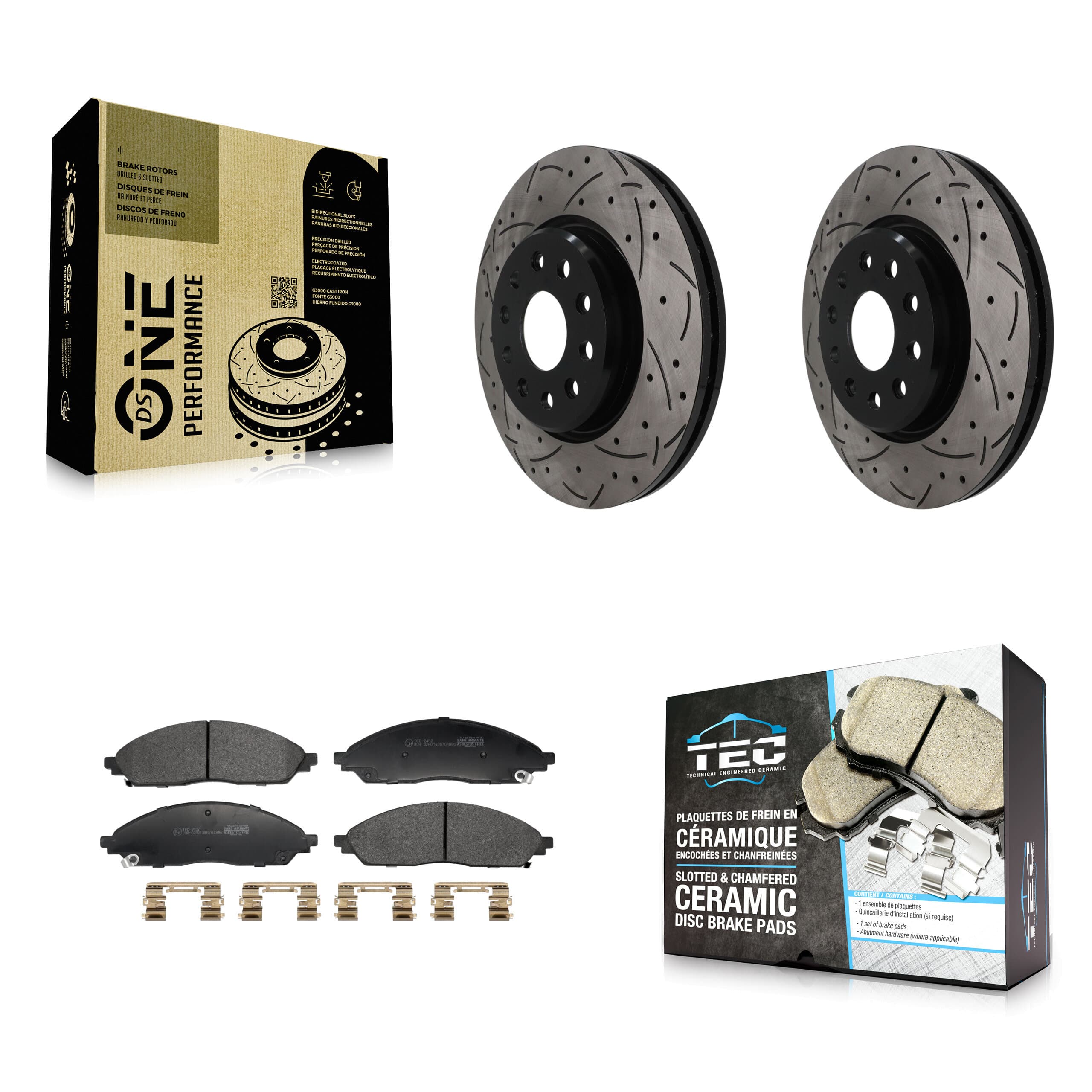 Transit Auto - KDT-101958 - Front Disc Brake Kits image 1