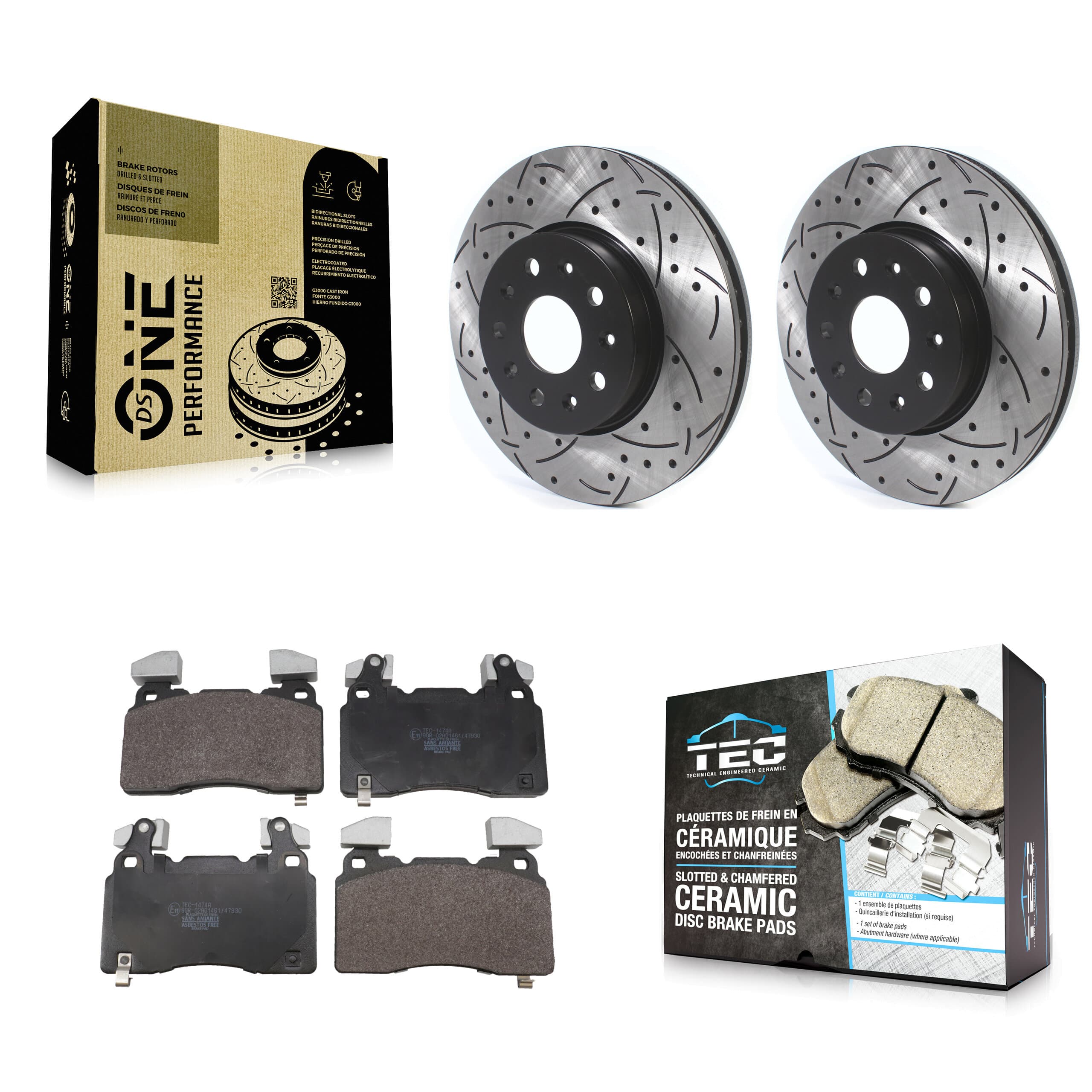 Transit Auto - KDT-101961 - Front Disc Brake Kits image 1
