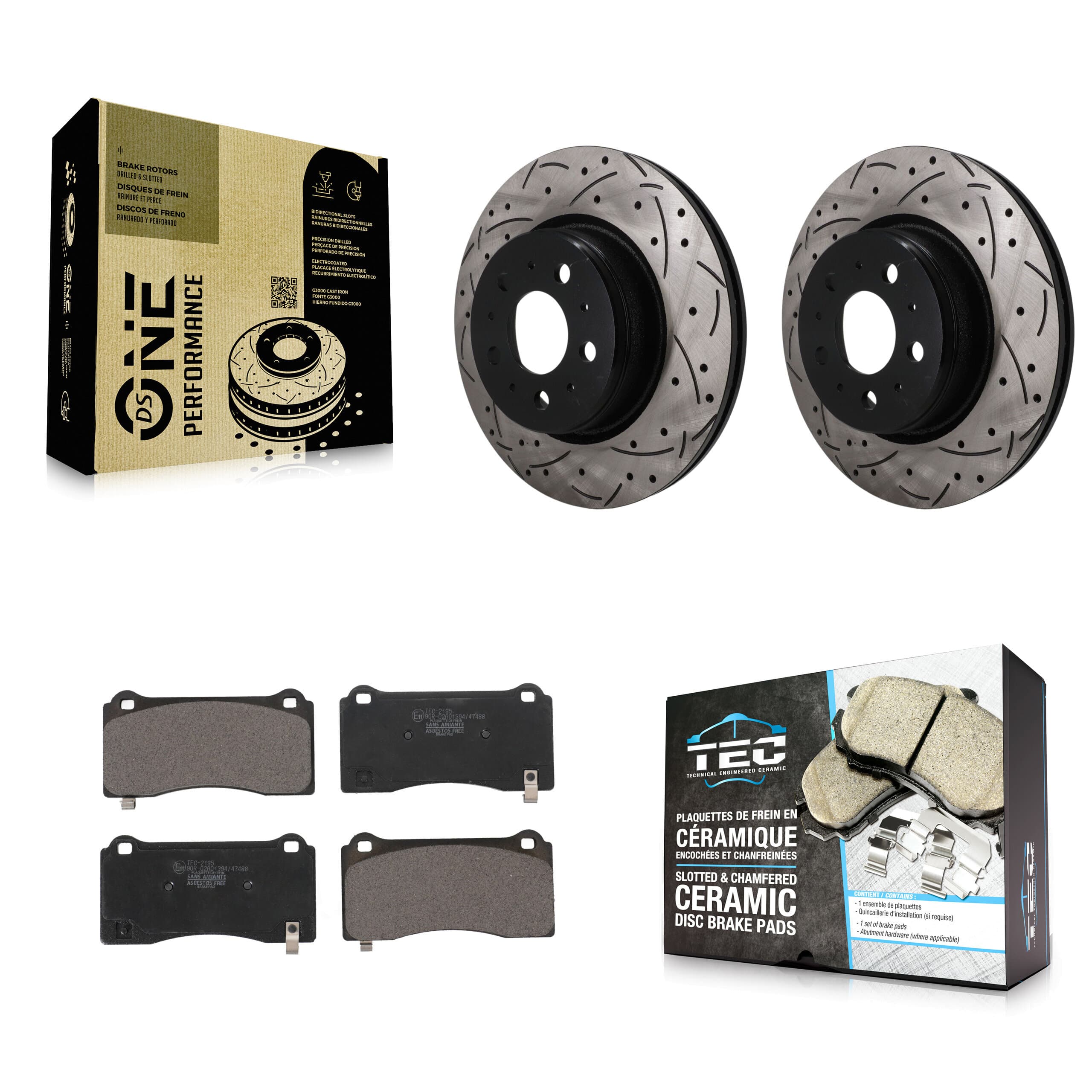 Transit Auto - KDT-101963 - Front Disc Brake Kits image 1