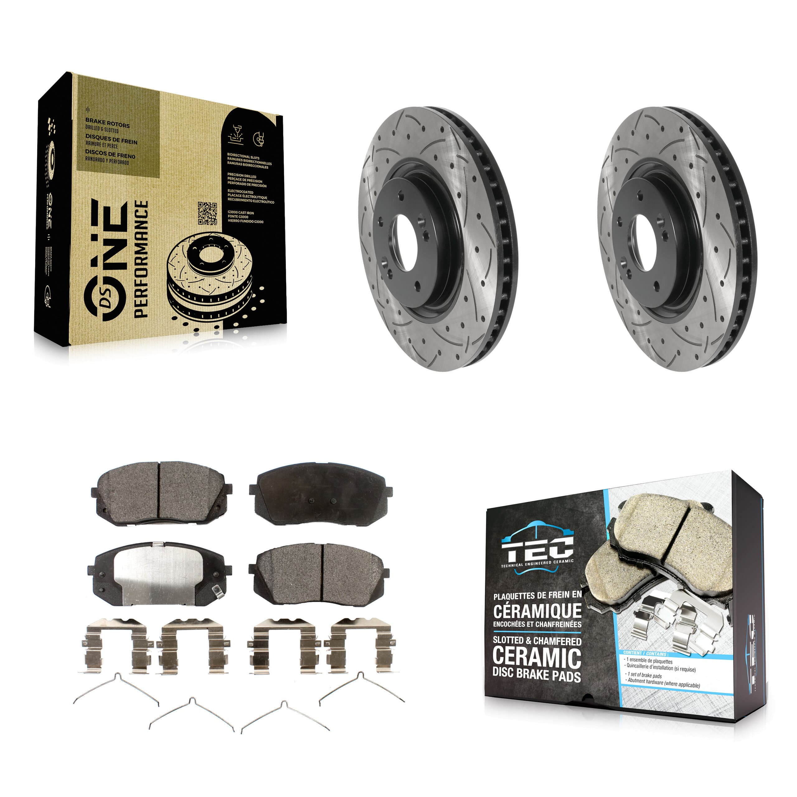 Transit Auto - KDT-101964 - Front Disc Brake Kits image 1
