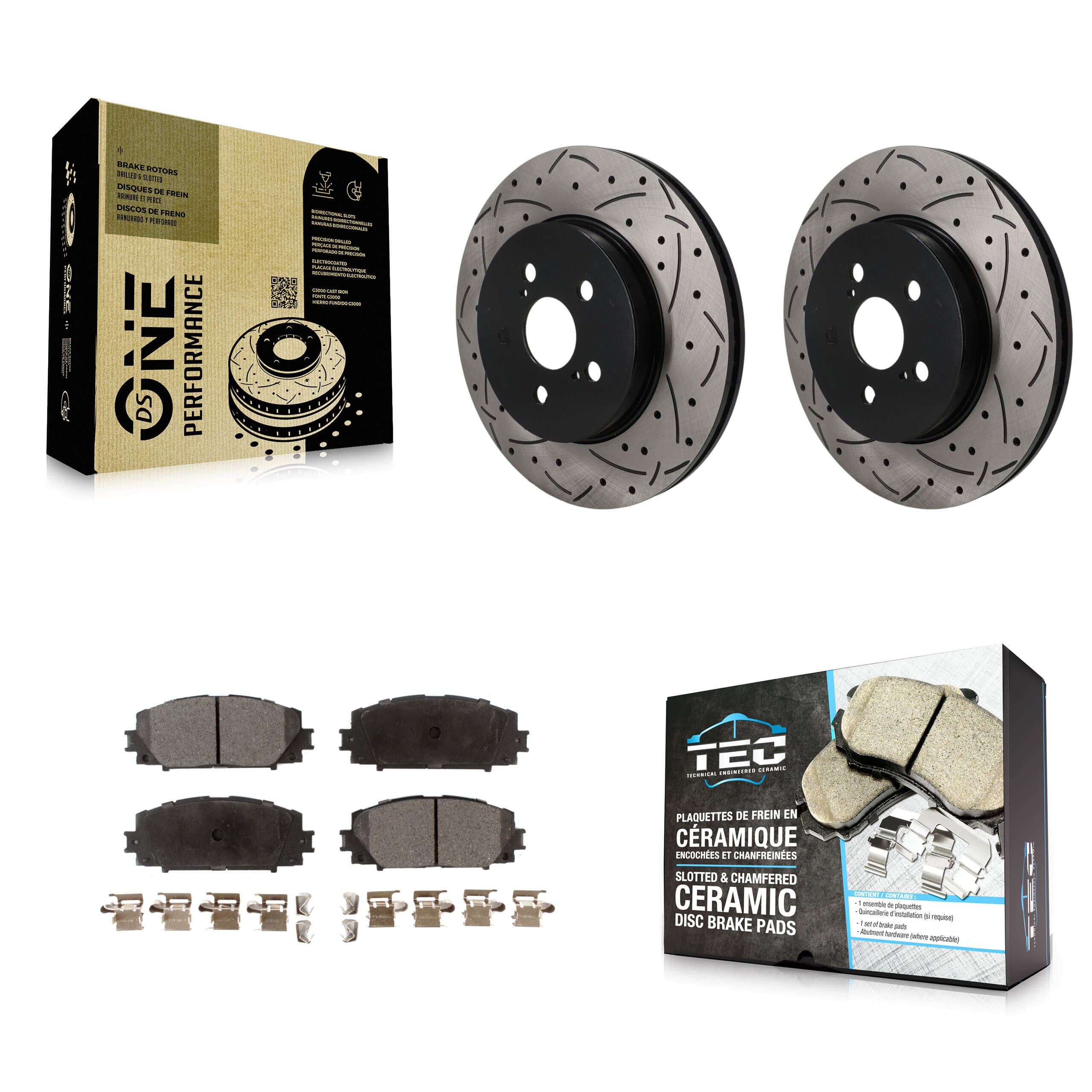 Transit Auto - KDT-101972 - Front Disc Brake Kits image 1