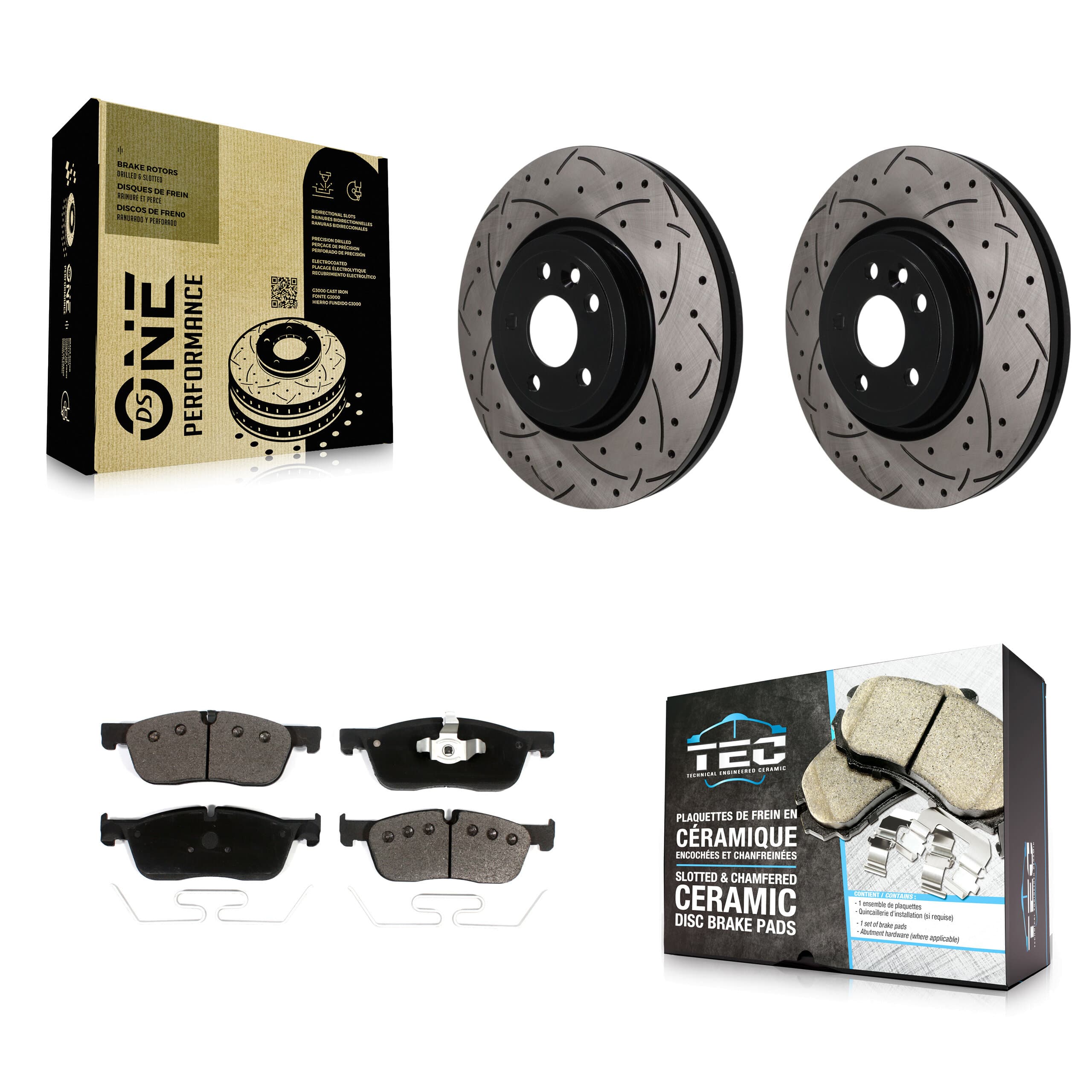 Transit Auto - KDT-101978 - Front Disc Brake Kits image 1
