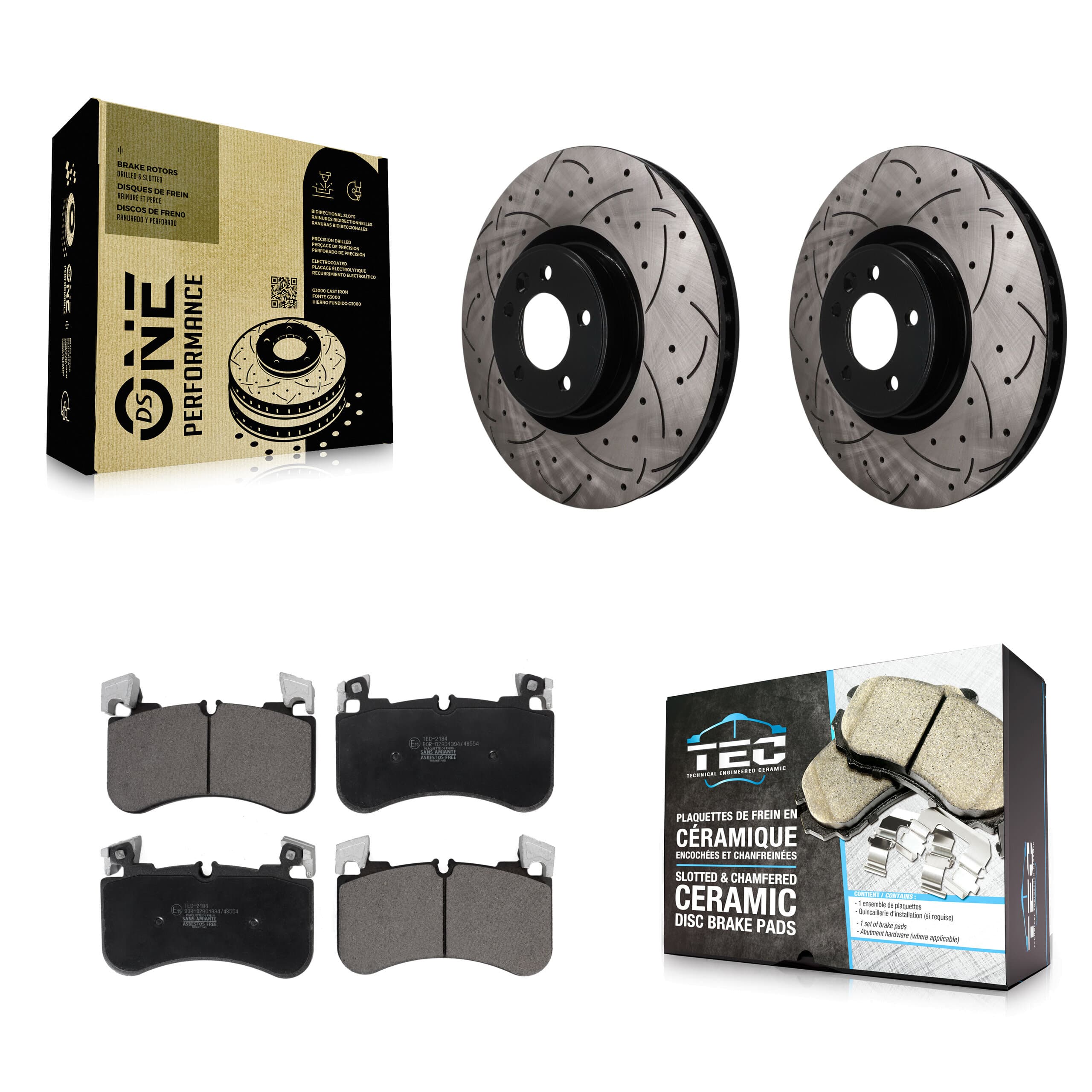 Transit Auto - KDT-101981 - Front Disc Brake Kits image 1