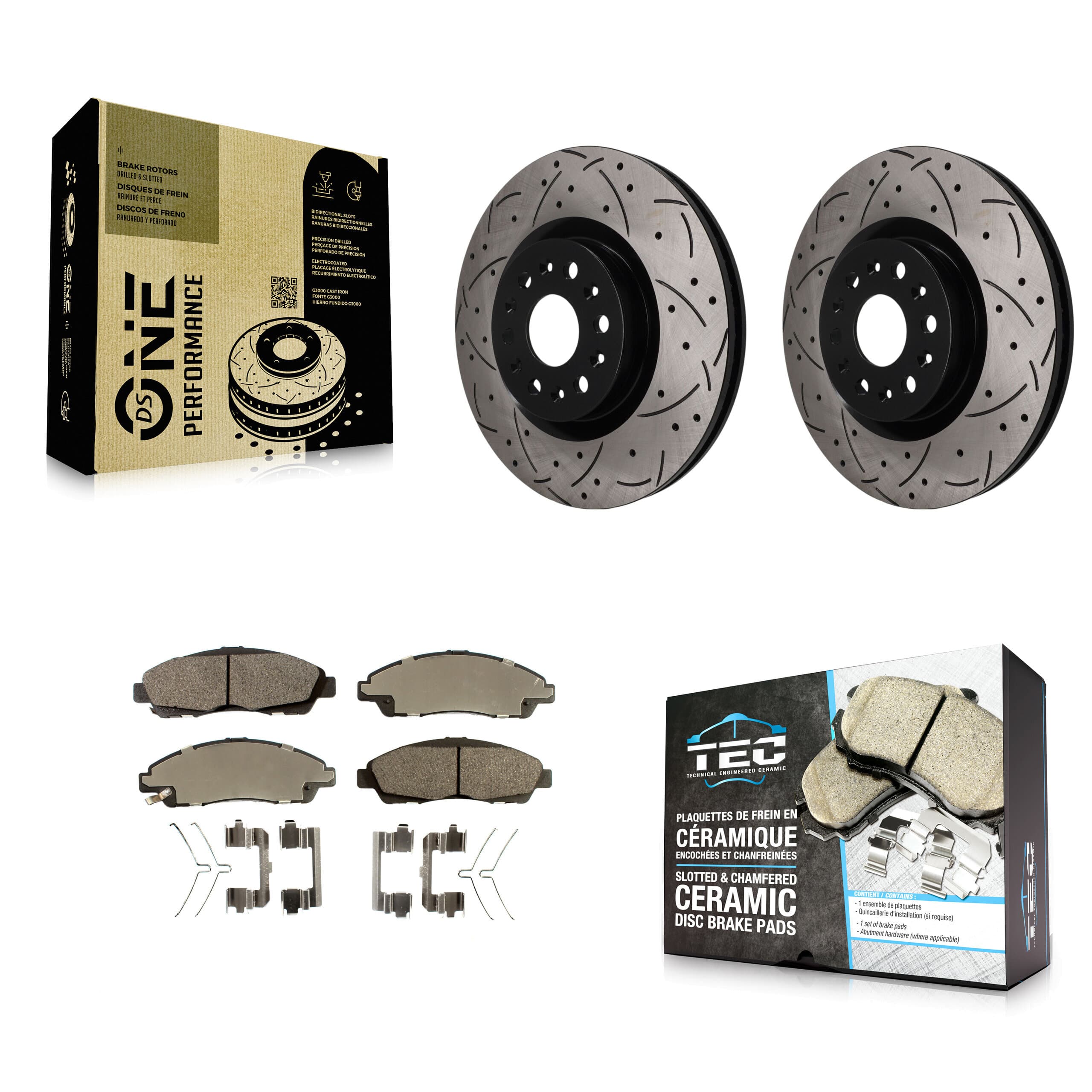 Transit Auto - KDT-101985 - Front Disc Brake Kits image 1