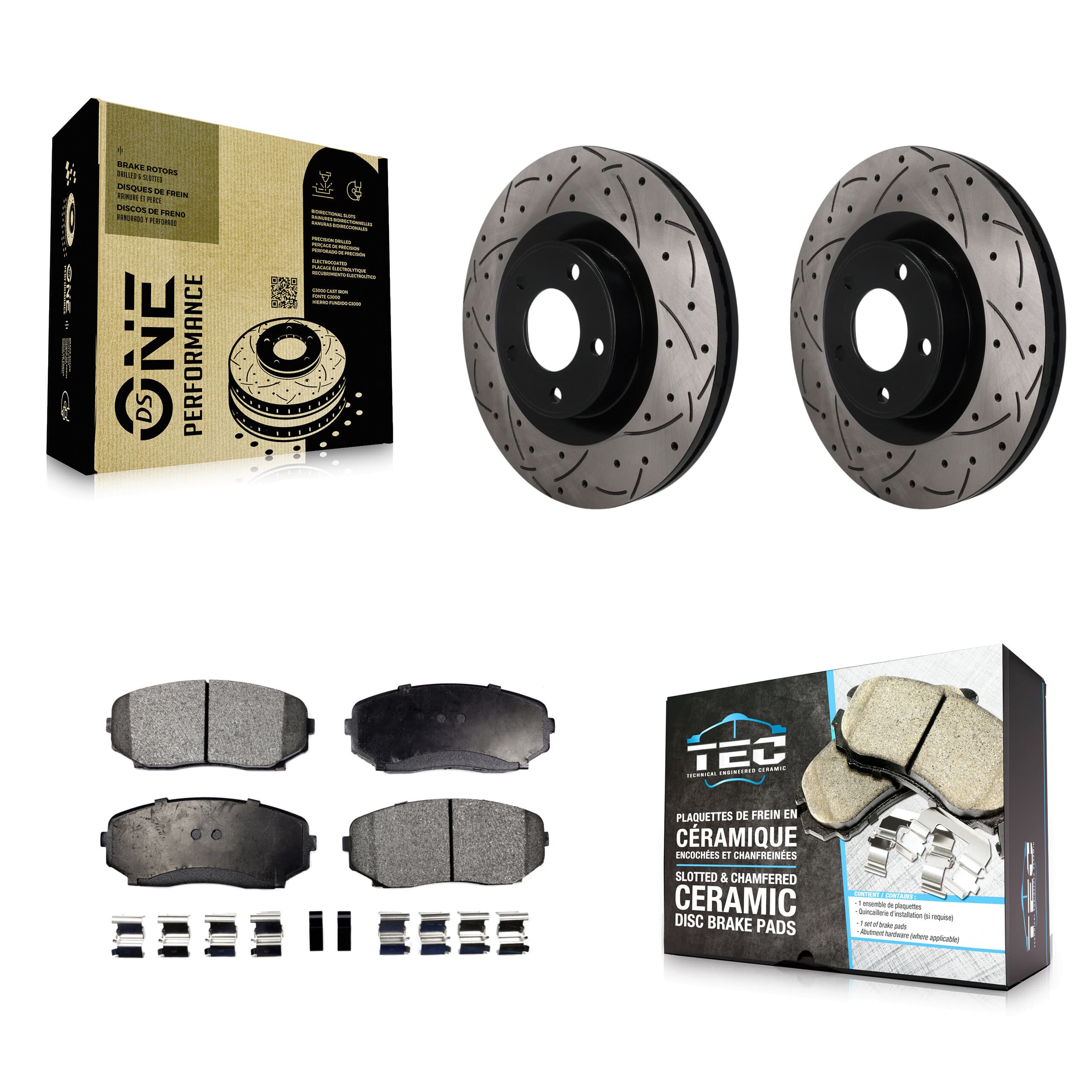 Transit Auto - KDT-101987 - Front Disc Brake Kits image 1