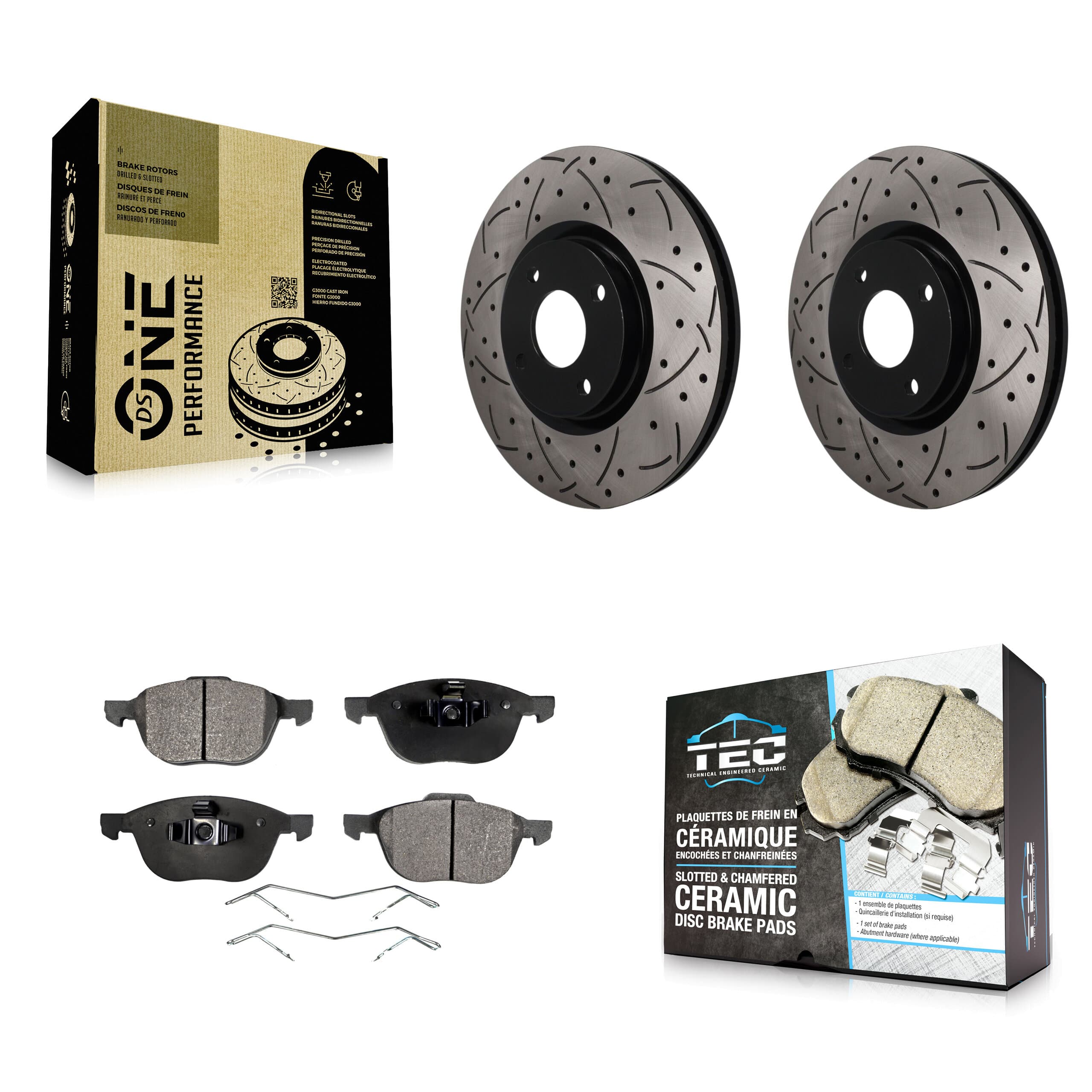 Transit Auto - KDT-101995 - Front Disc Brake Kits image 1