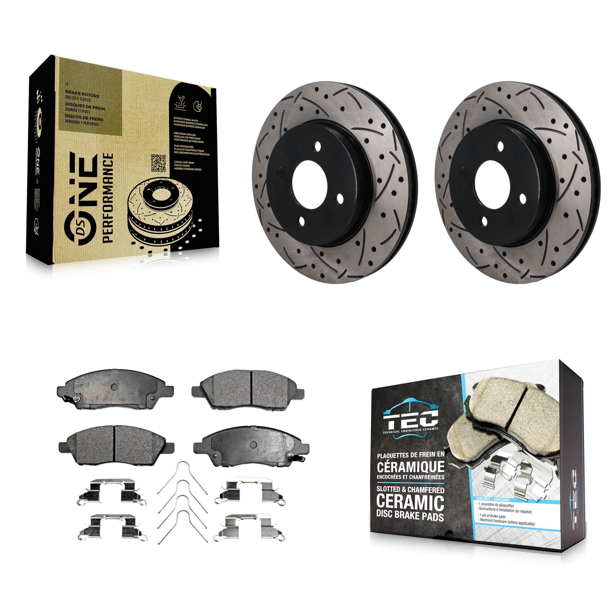 Transit Auto - KDT-101997 - Front Disc Brake Kits image 1