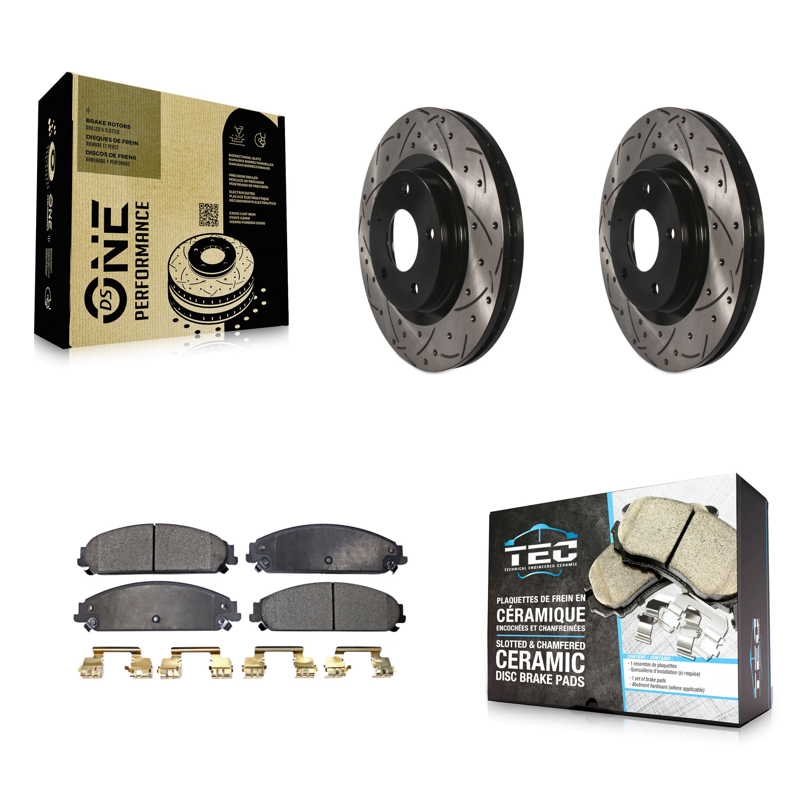 Transit Auto - KDT-101999 - Front Disc Brake Kits image 1