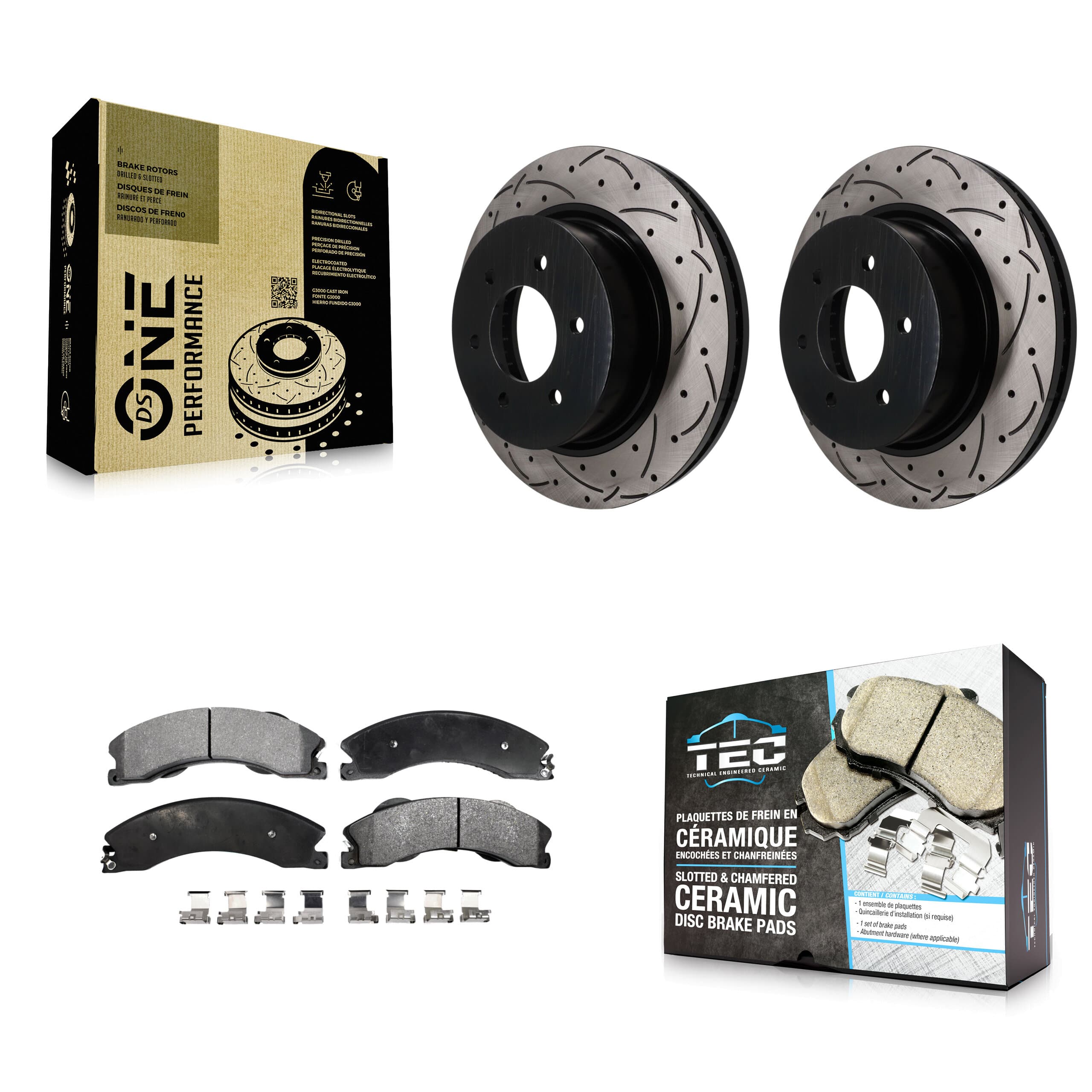 Transit Auto - KDT-102001 - Front Disc Brake Kits image 1