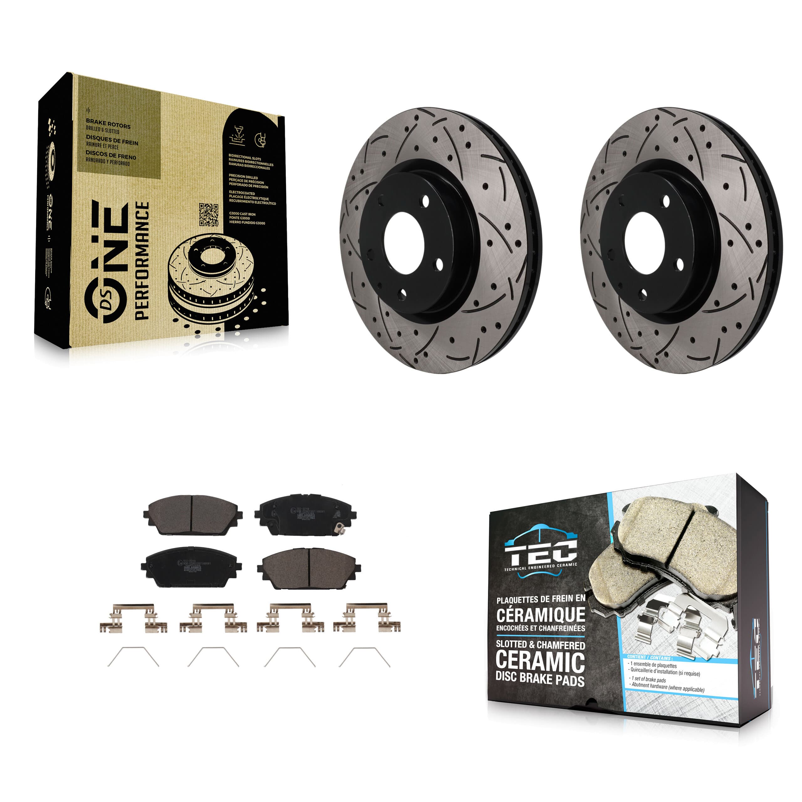 Transit Auto - KDT-102016 - Front Disc Brake Kits image 1