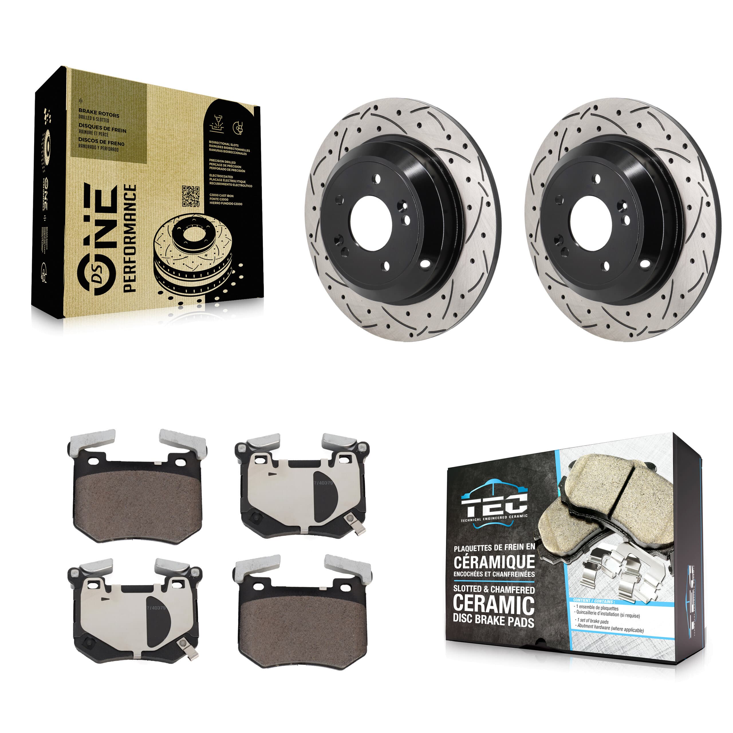 Transit Auto - KDT-102022 - Rear Disc Brake Kits image 1