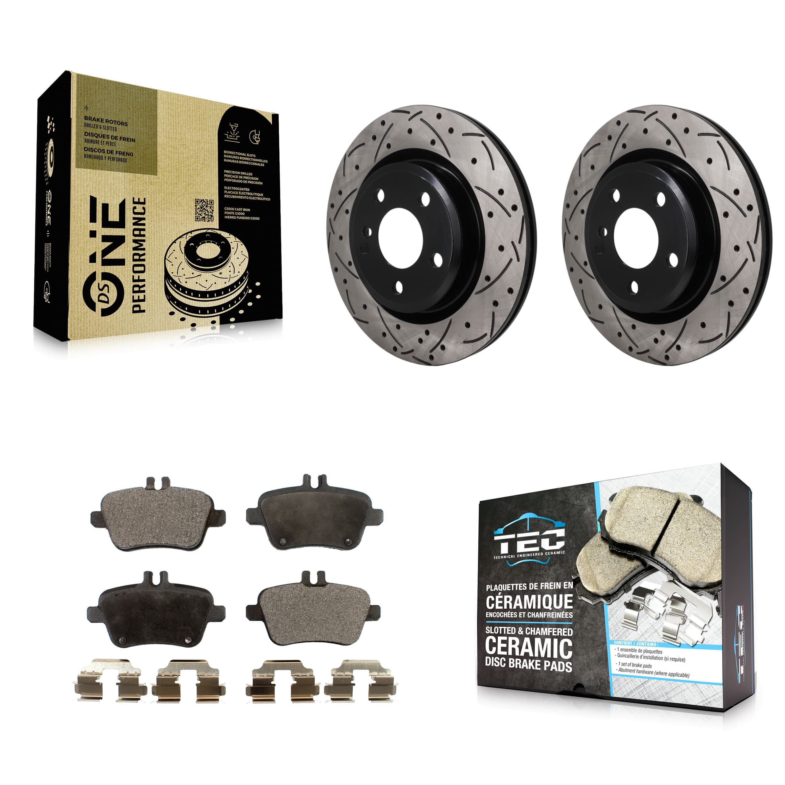 Transit Auto - KDT-102029 - Rear Disc Brake Kits image 1