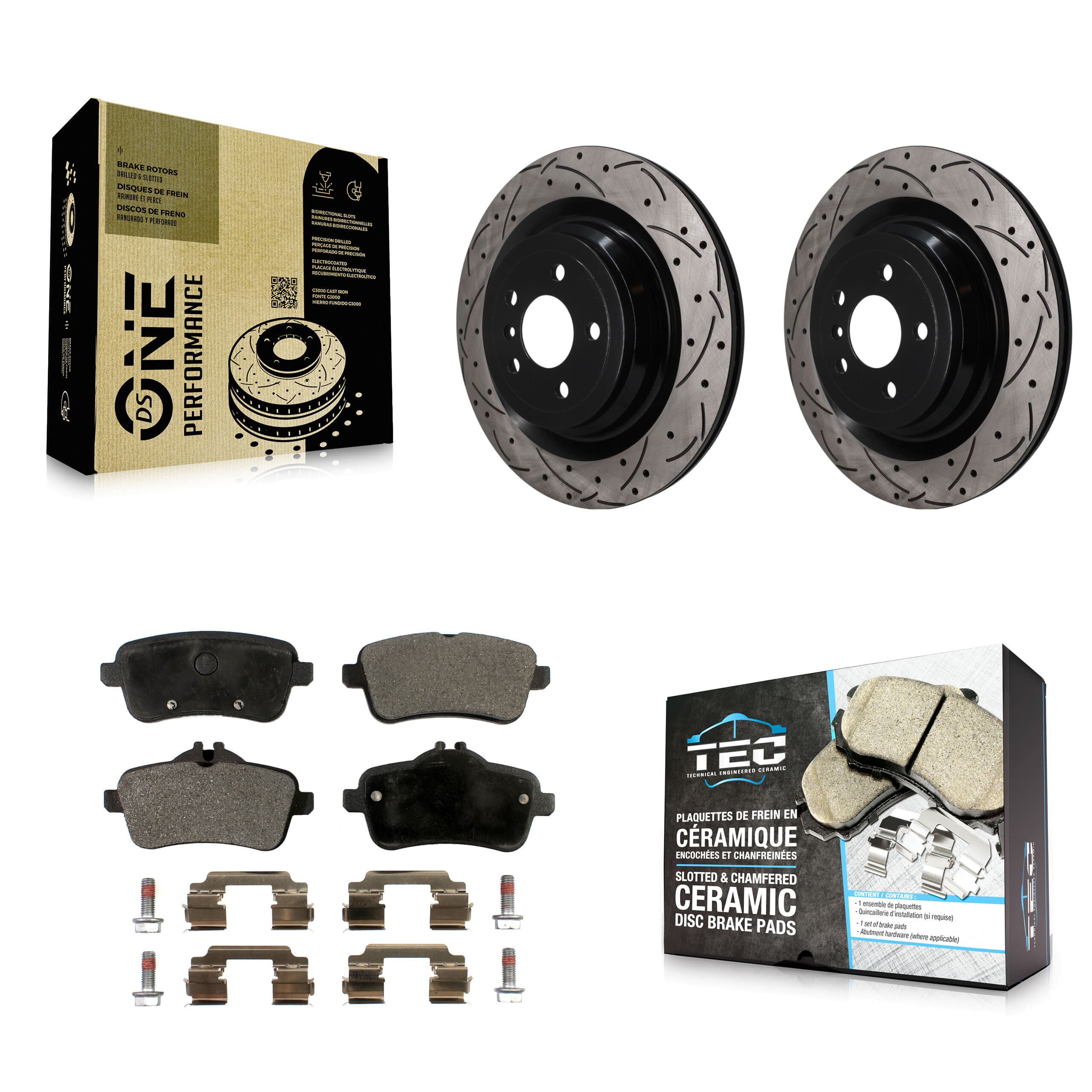 Transit Auto - KDT-102035 - Rear Disc Brake Kits image 1