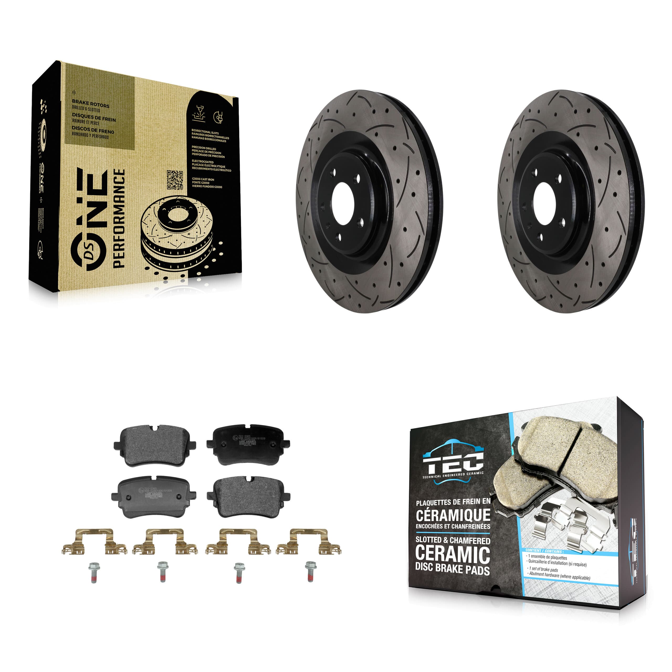 Transit Auto - KDT-102038 - Rear Disc Brake Kits image 1