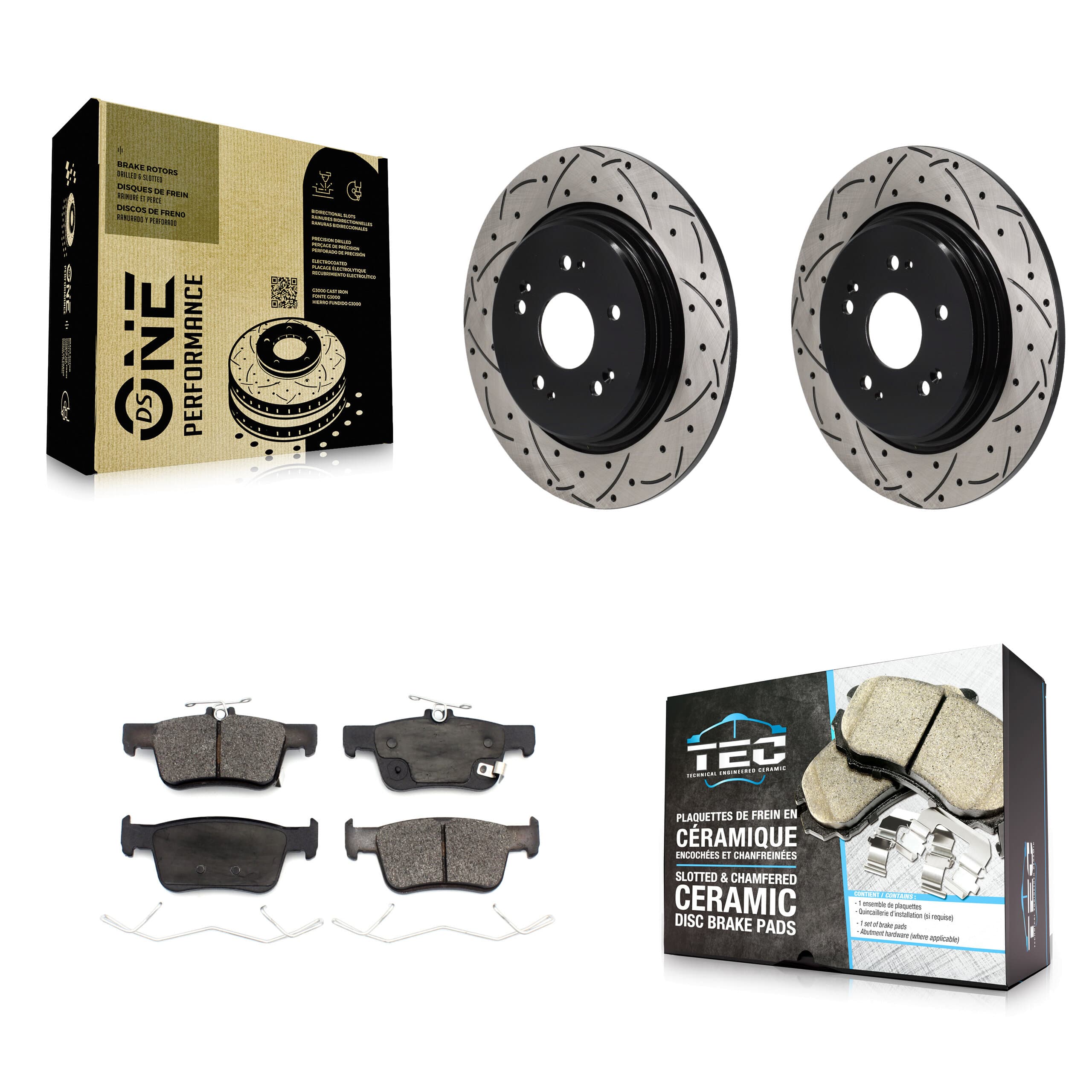 Transit Auto - KDT-102041 - Rear Disc Brake Kits image 1