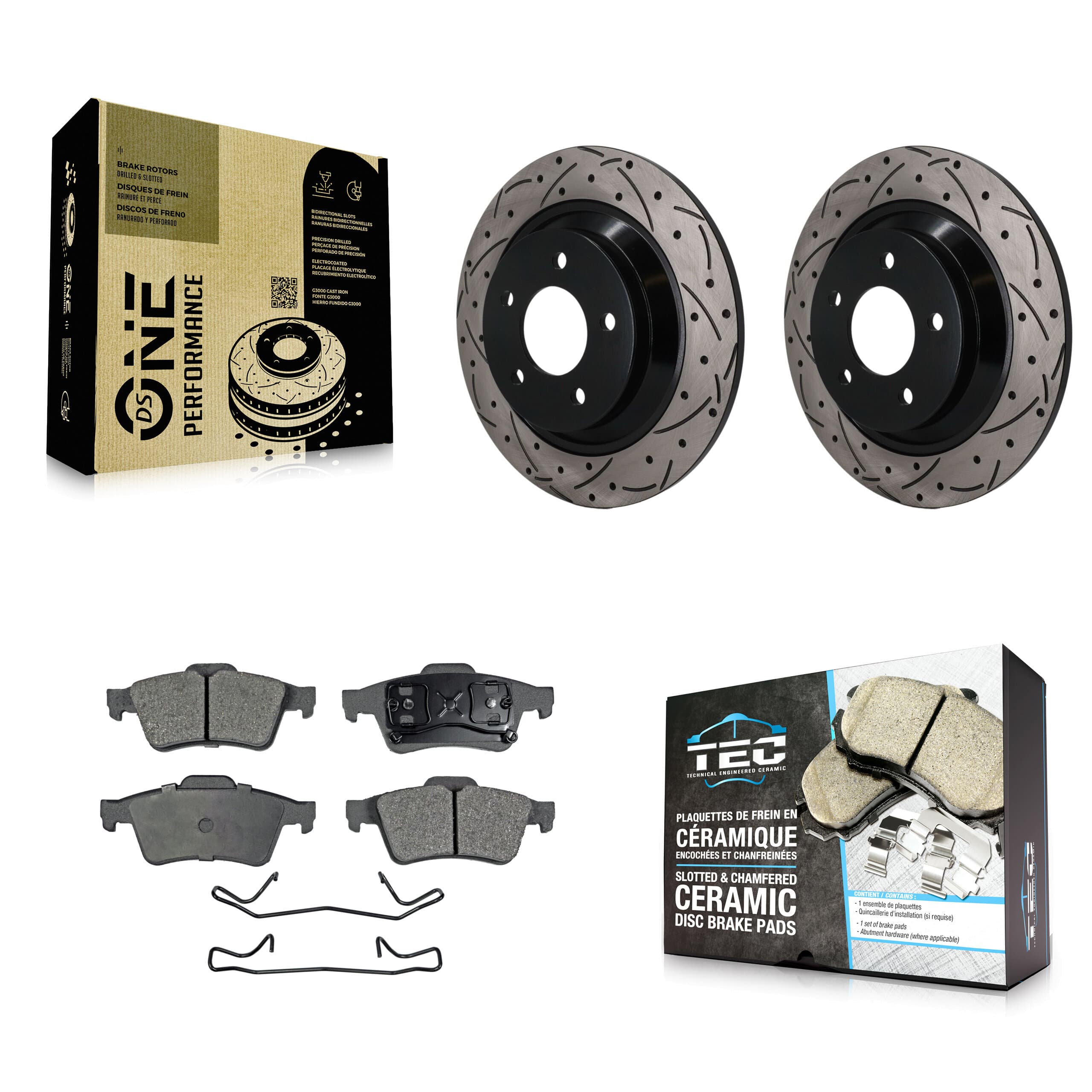 Transit Auto - KDT-102049 - Rear Disc Brake Kits image 1