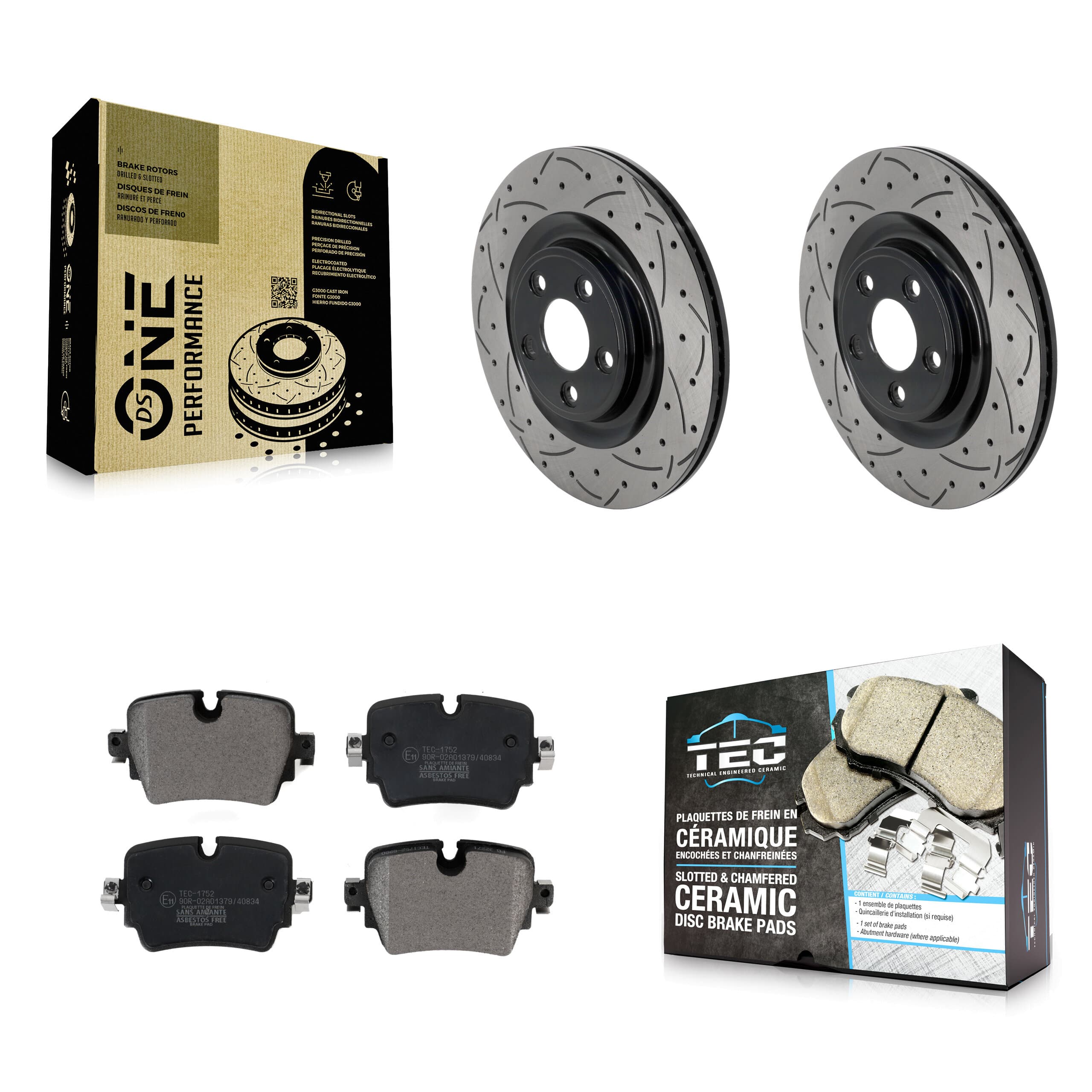 Transit Auto - KDT-102059 - Rear Disc Brake Kits image 1