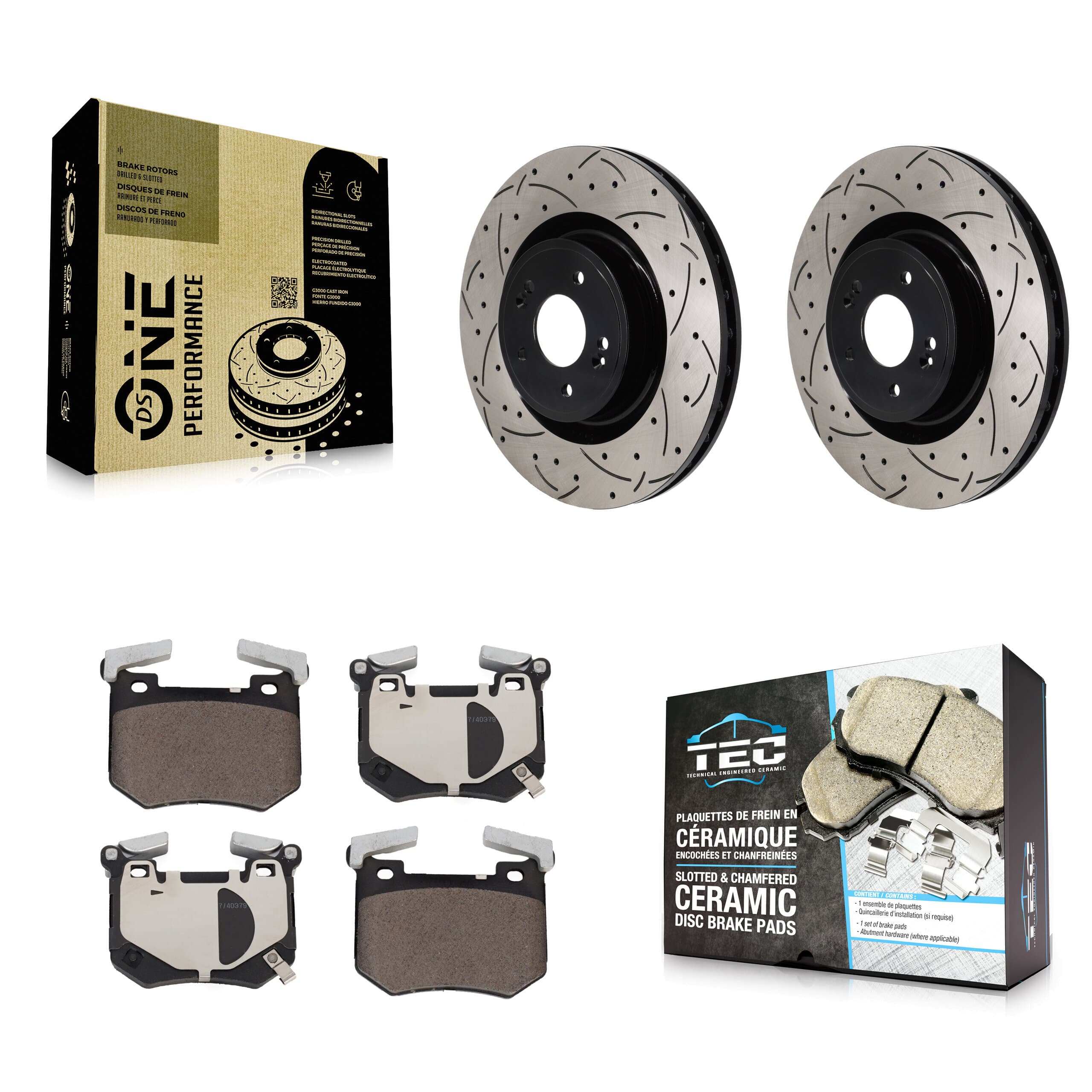Transit Auto - KDT-102074 - Rear Disc Brake Kits image 1